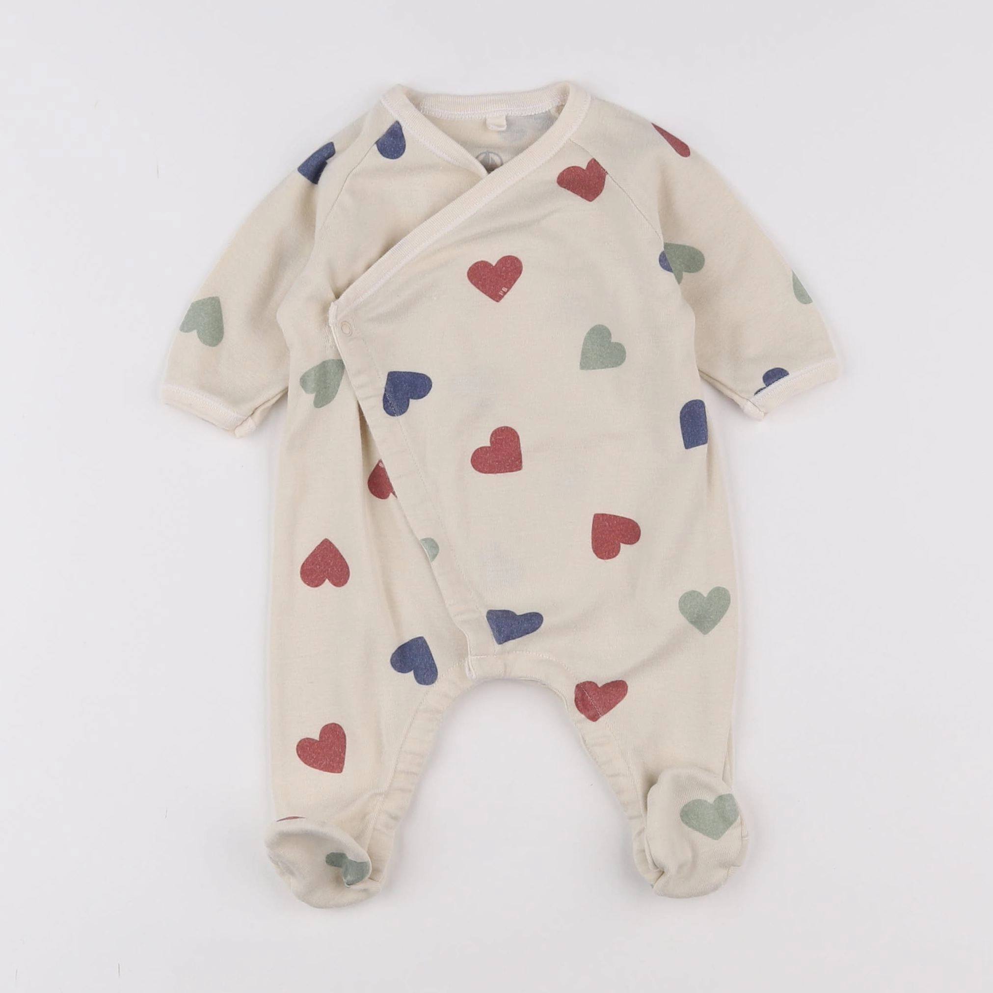 Petit Bateau - pyjama coton multicolore - 1 mois