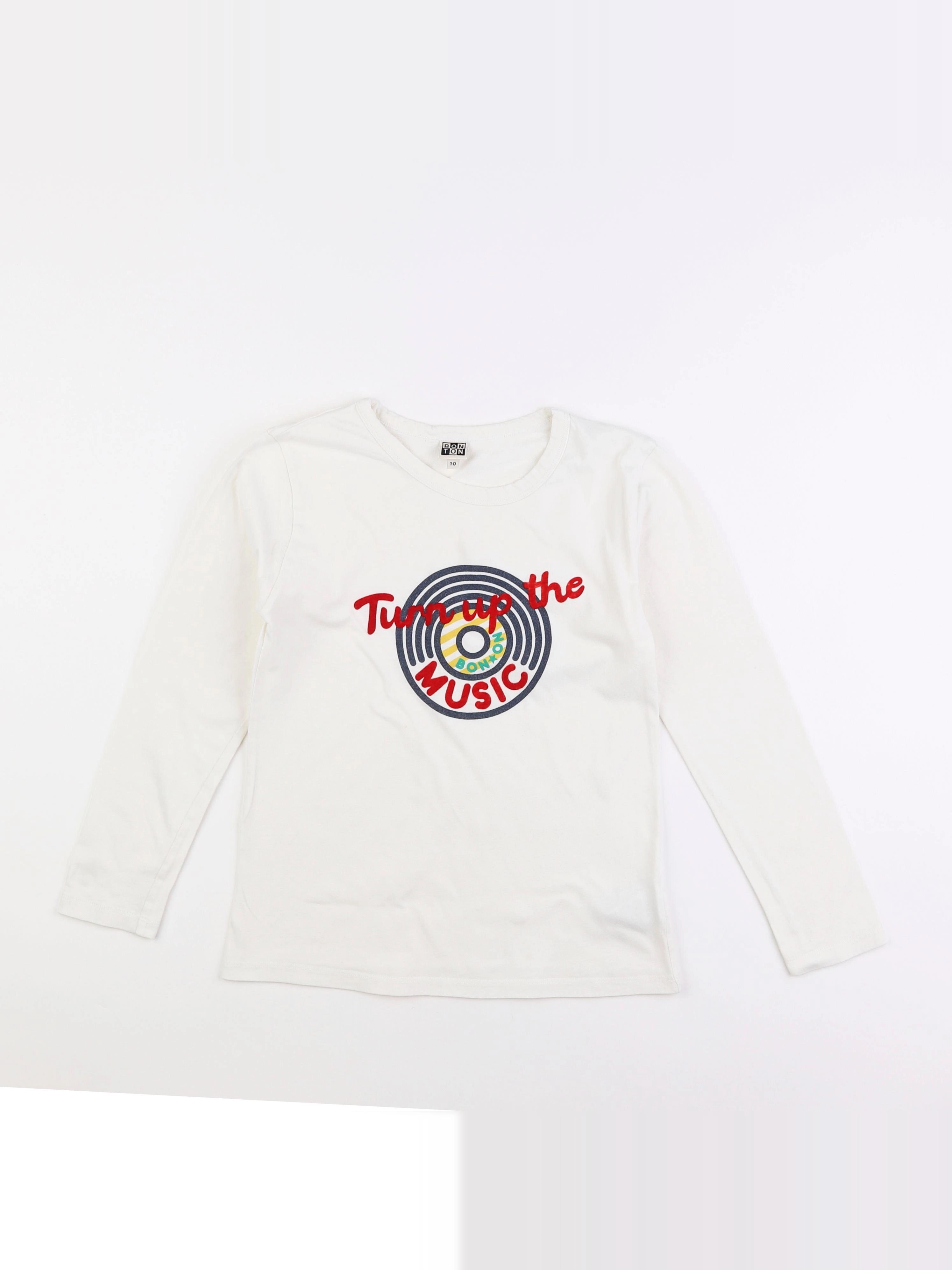 Bonton - tee-shirt multicolore - 10 ans