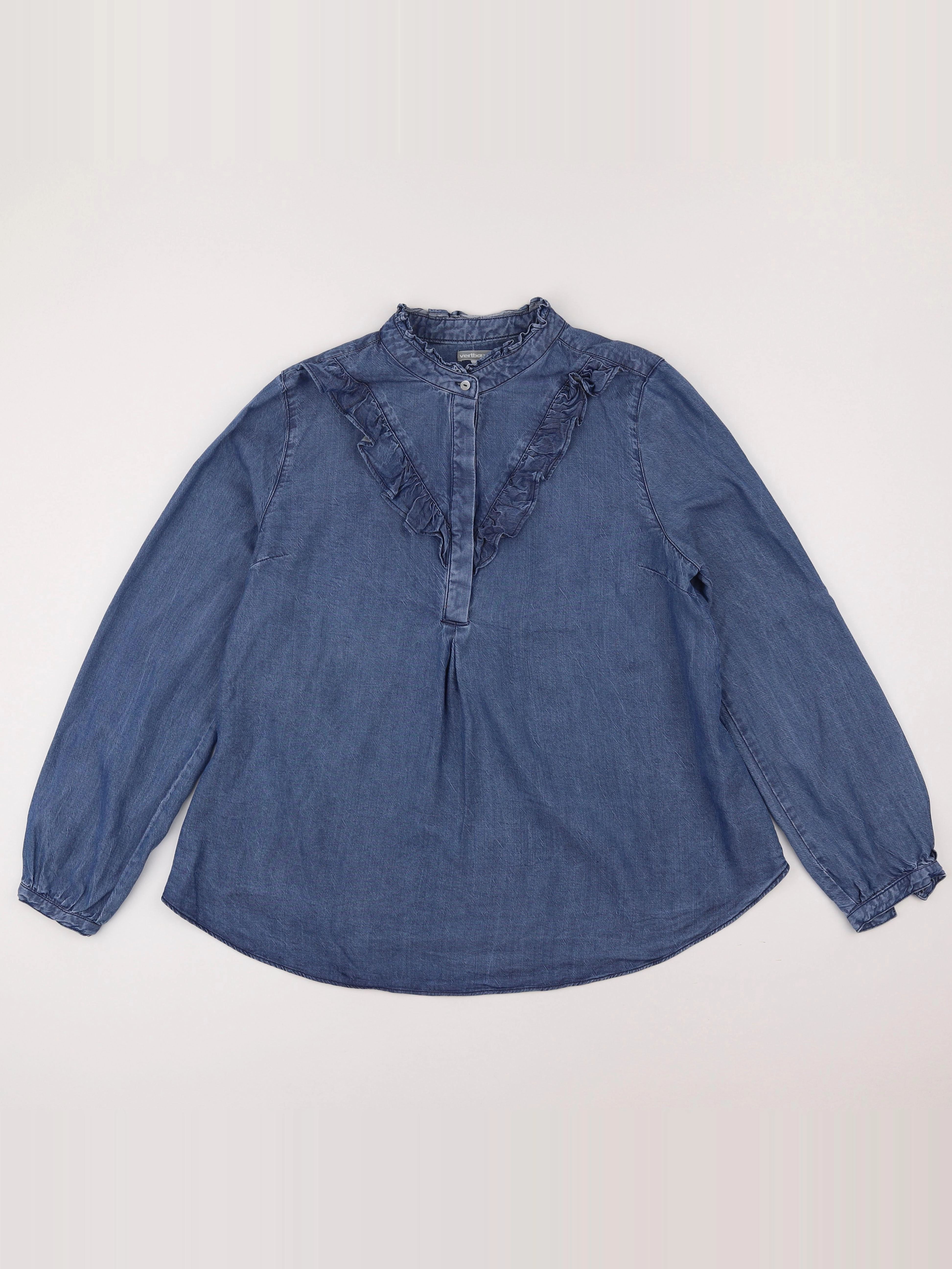 Vertbaudet - blouse grossesse bleu - 42