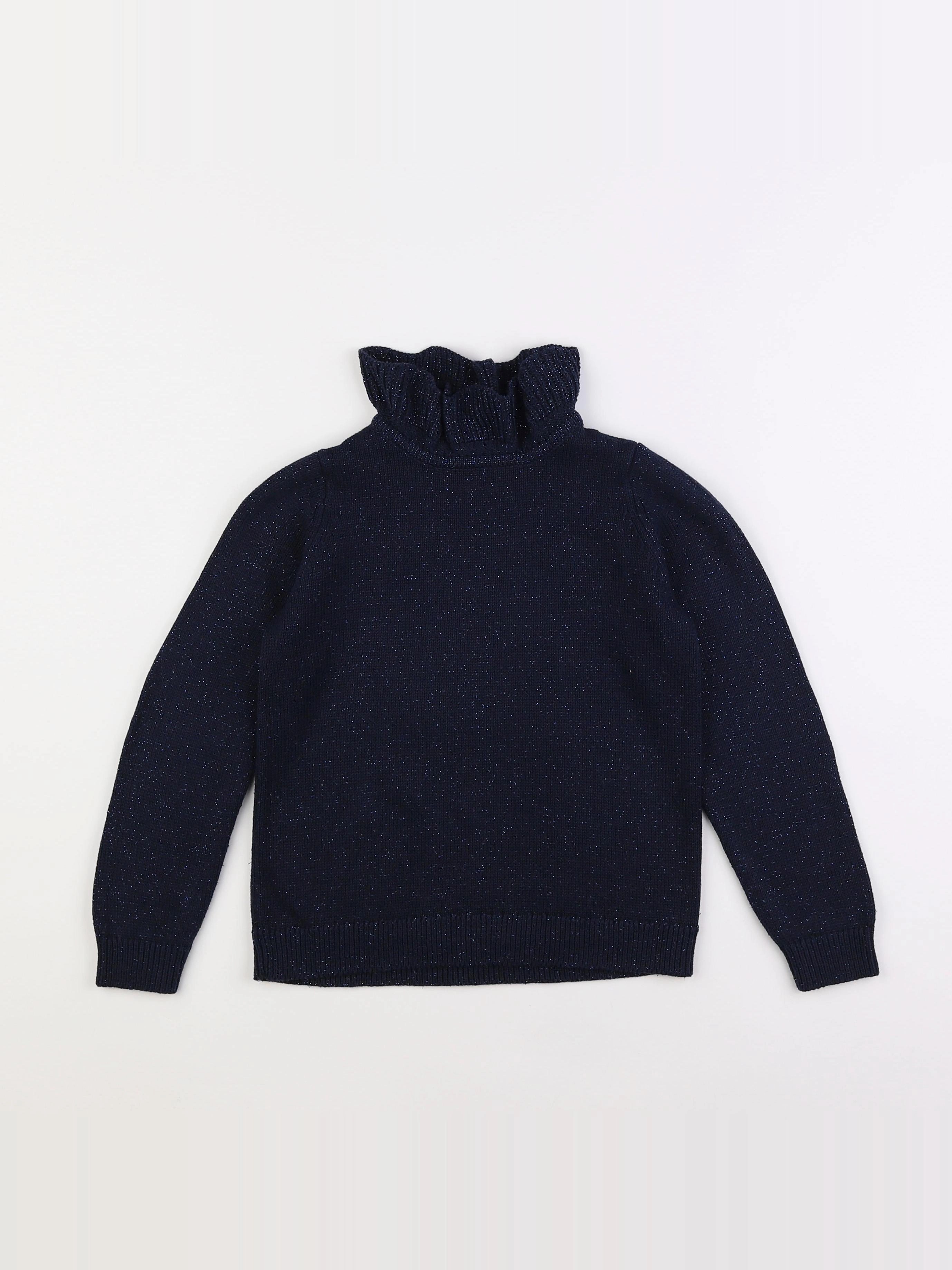 Vertbaudet - pull bleu - 8 ans