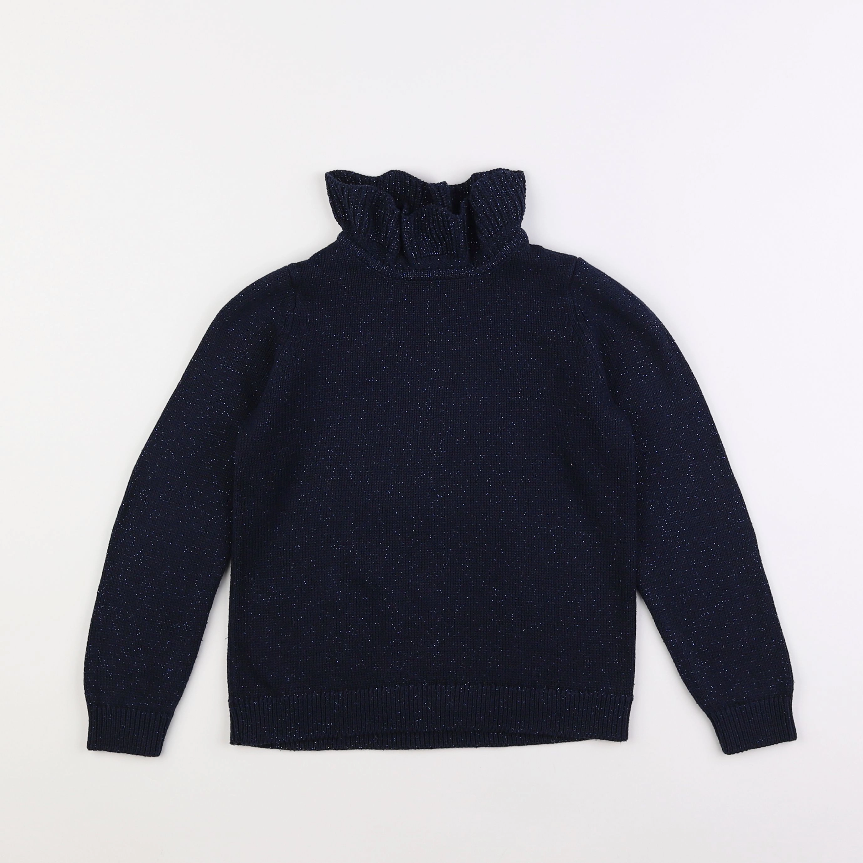 Vertbaudet - pull bleu - 8 ans