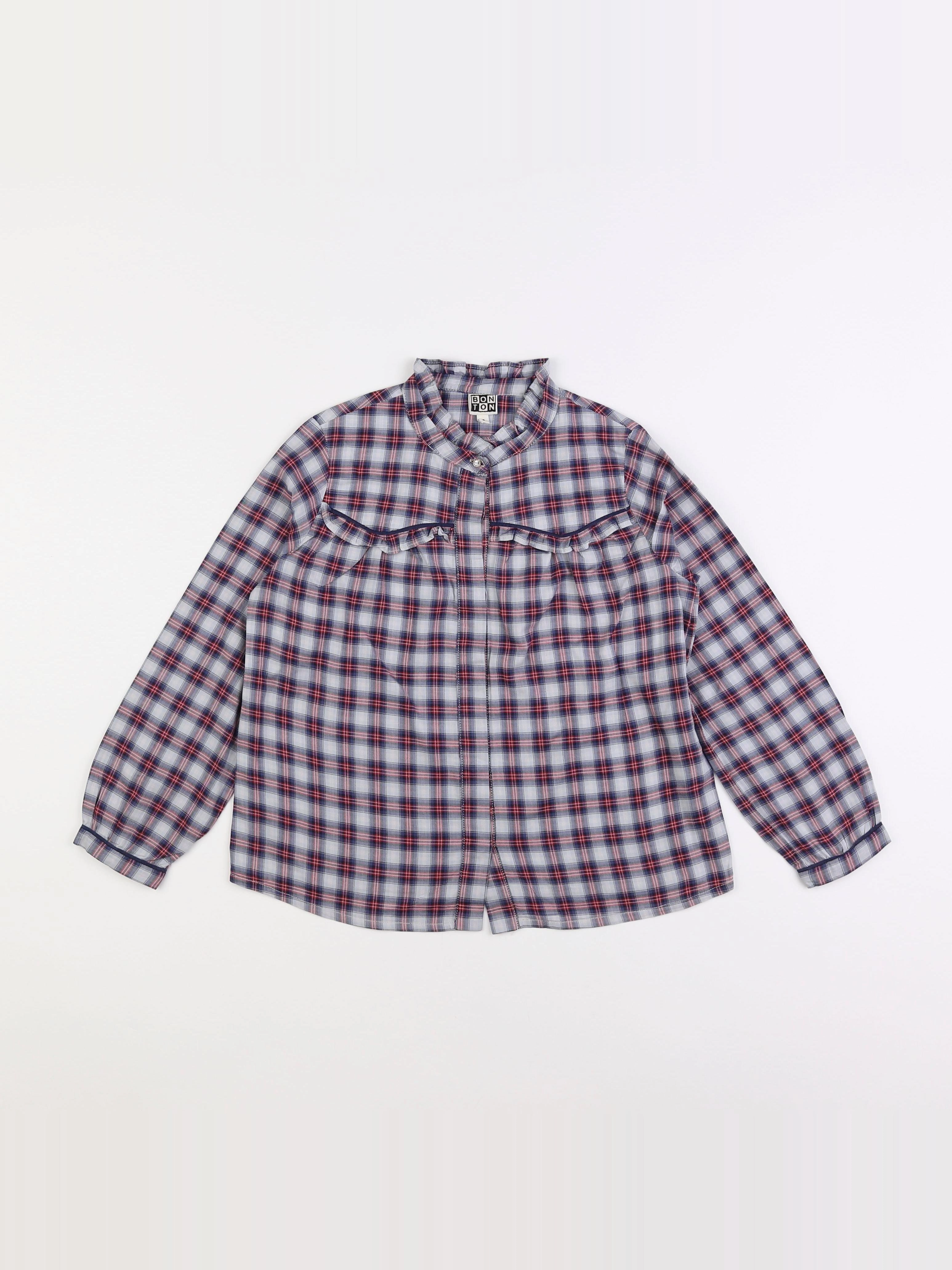 Bonton - blouse multicolore - 8 ans