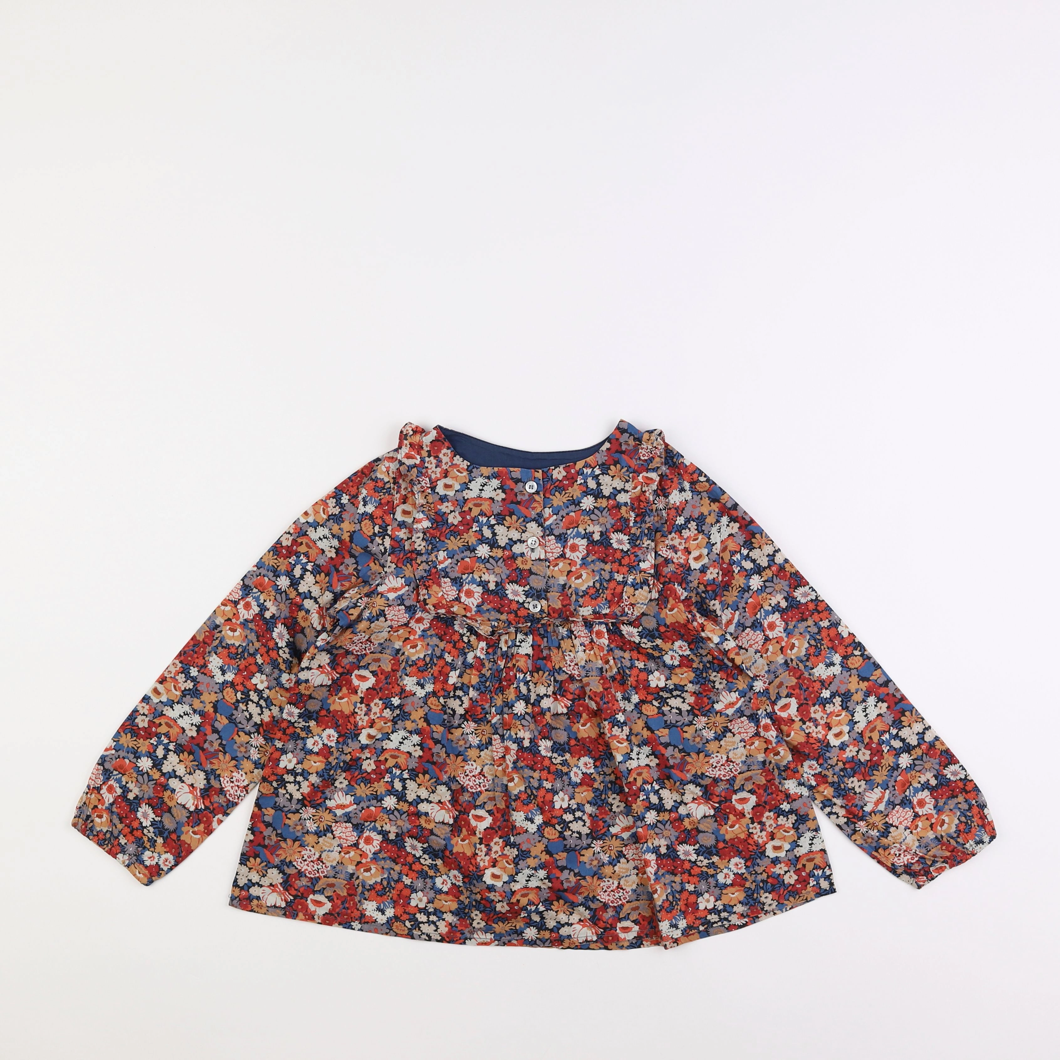 Bonton - blouse multicolore - 8 ans