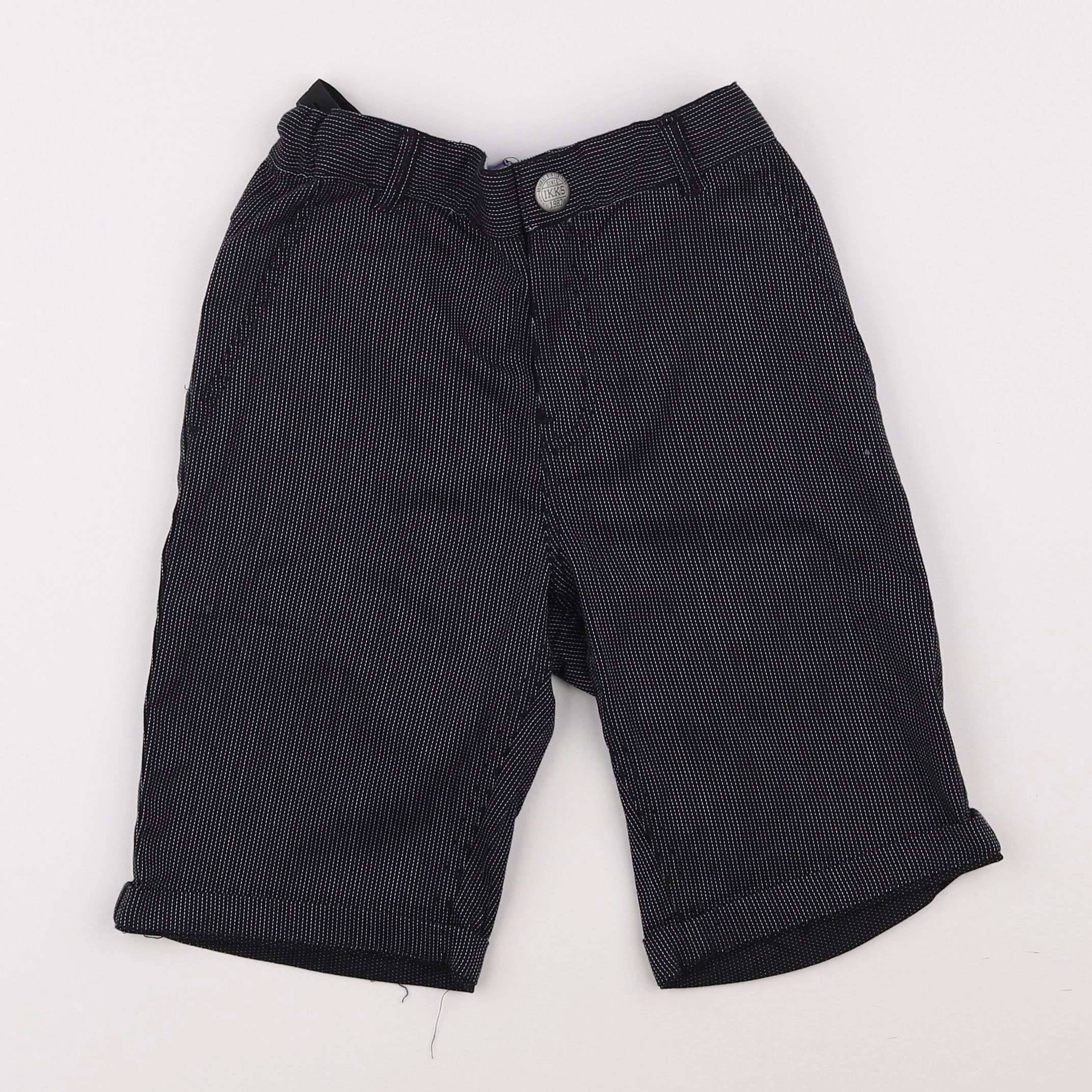 IKKS - short bleu - 10 ans