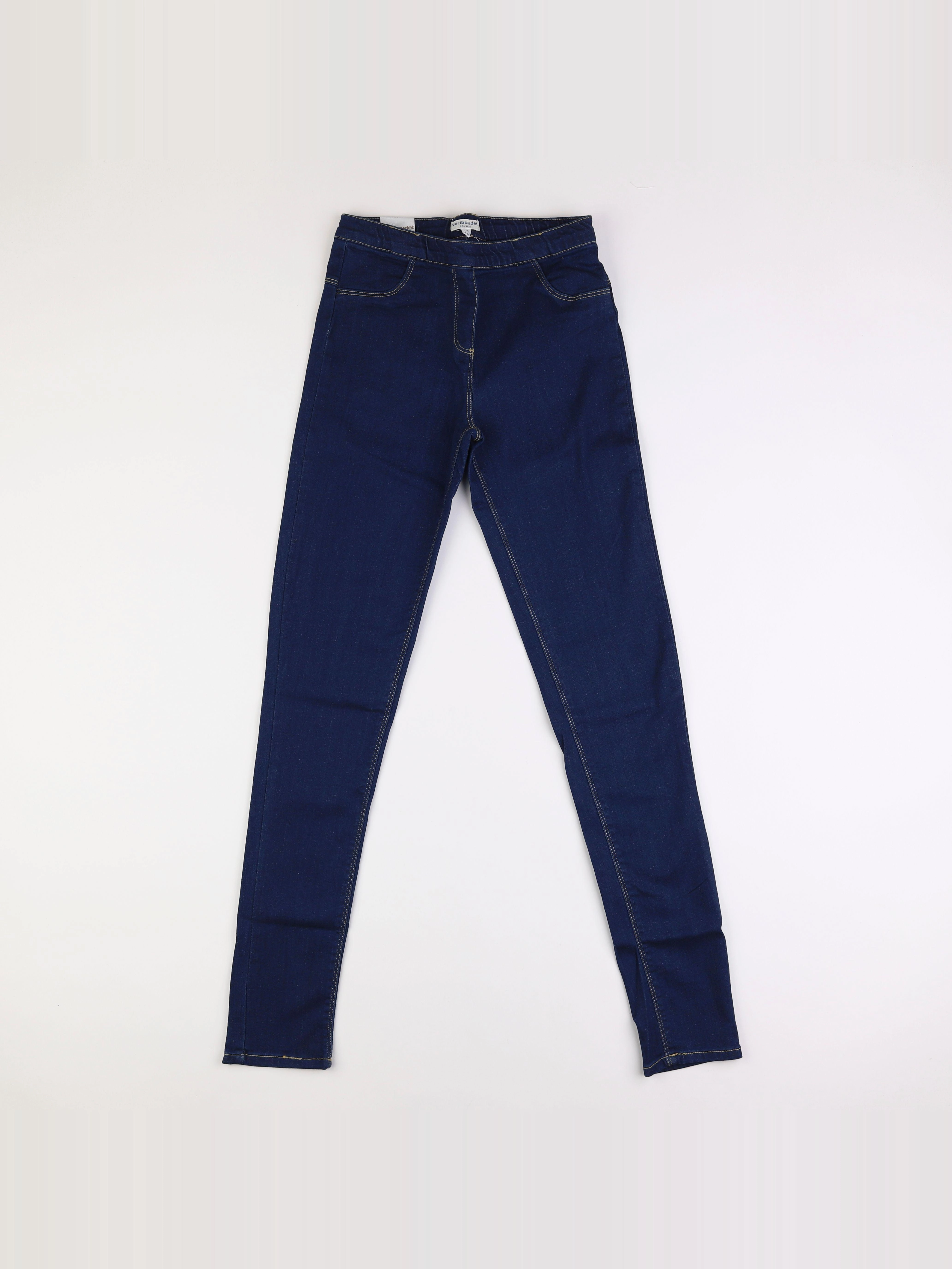 Vertbaudet - jegging bleu - 14 ans