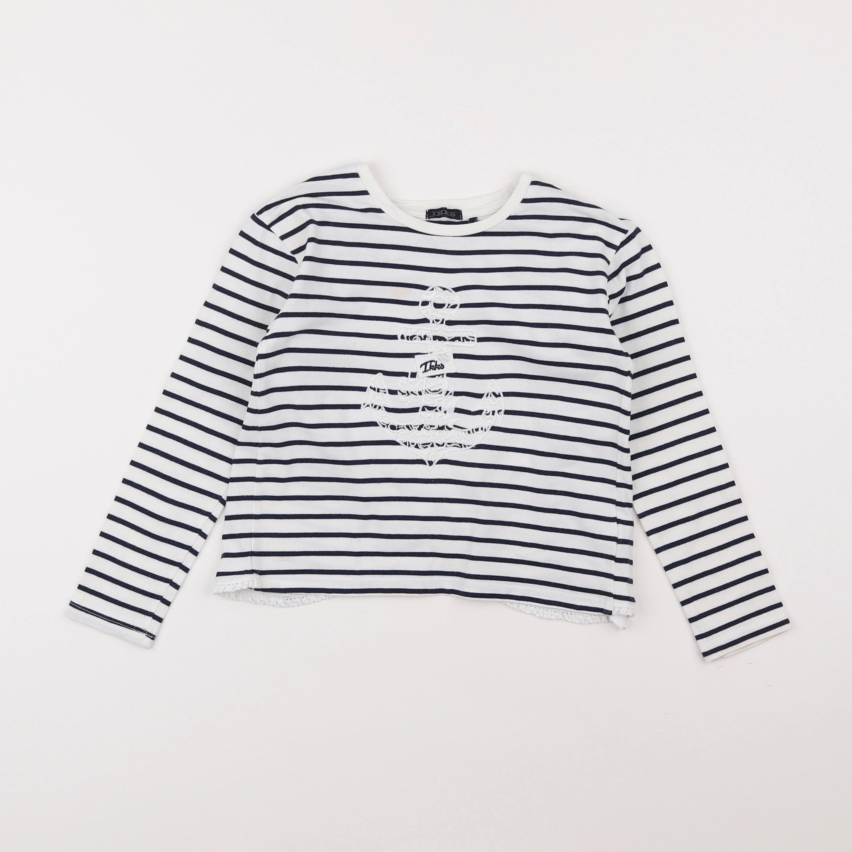 IKKS - tee-shirt blanc - 6 ans