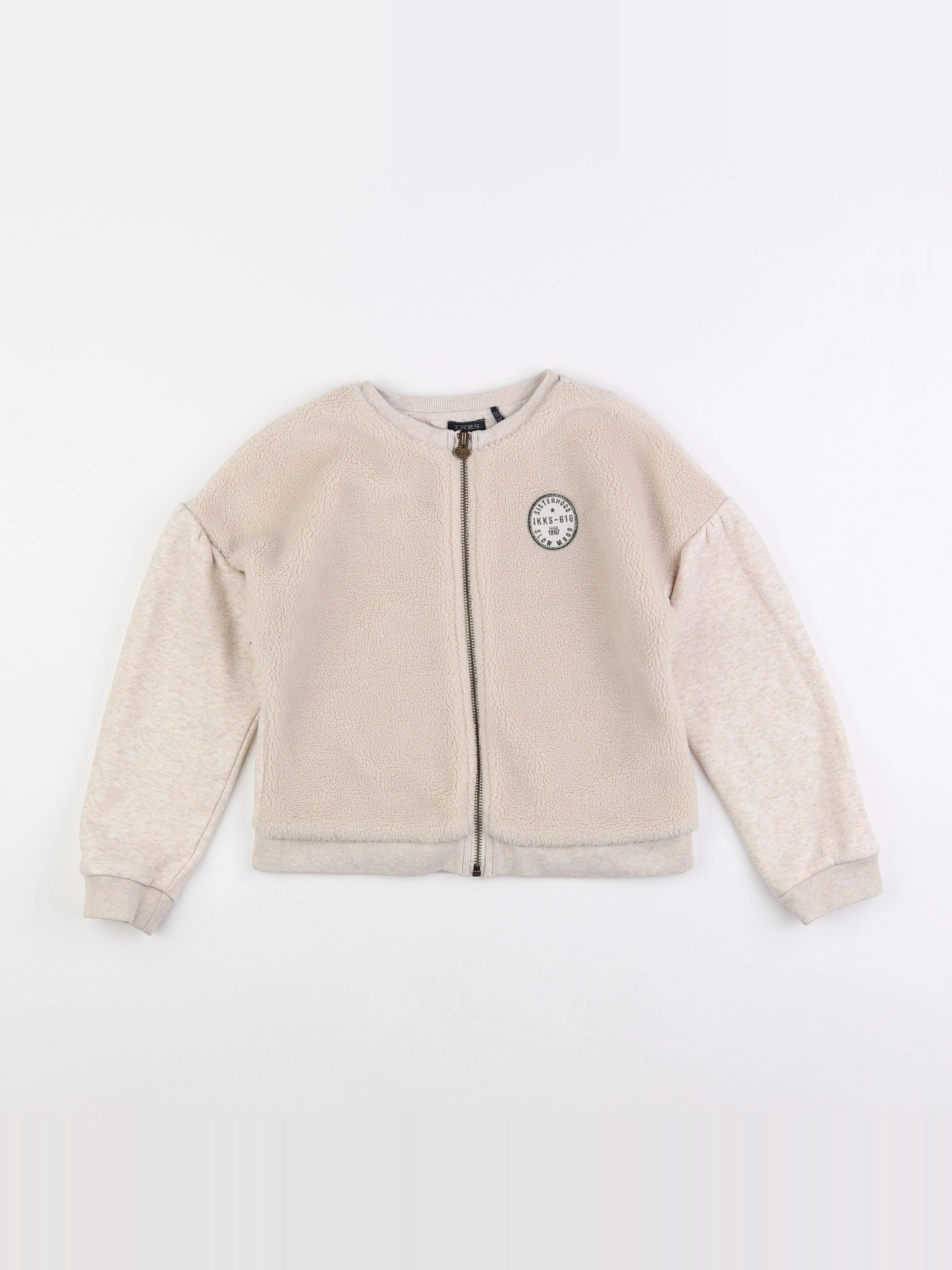 IKKS - veste beige - 10 ans