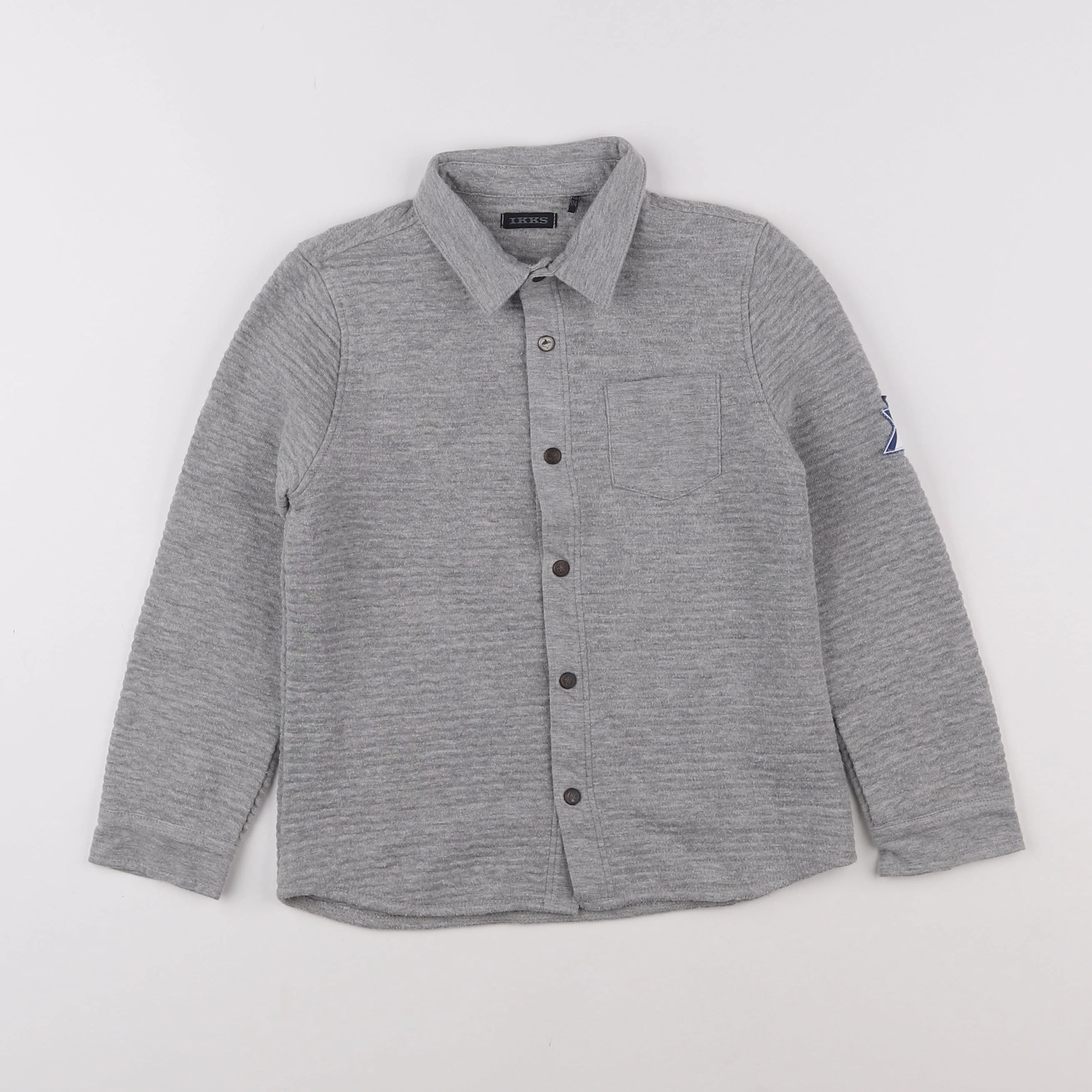 IKKS - chemise gris - 6 ans