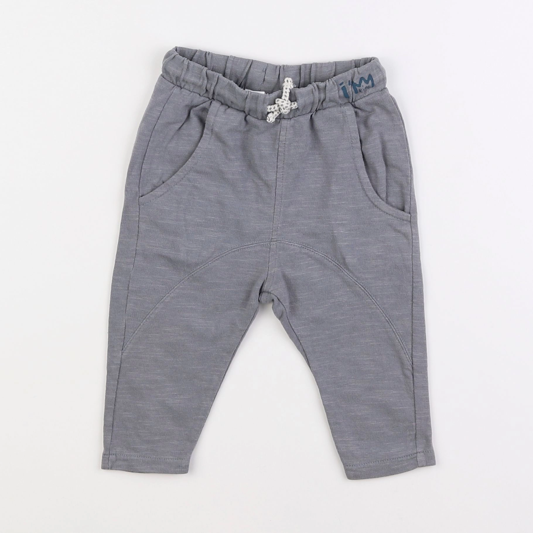 Zara - pantalon gris - 9/12 mois
