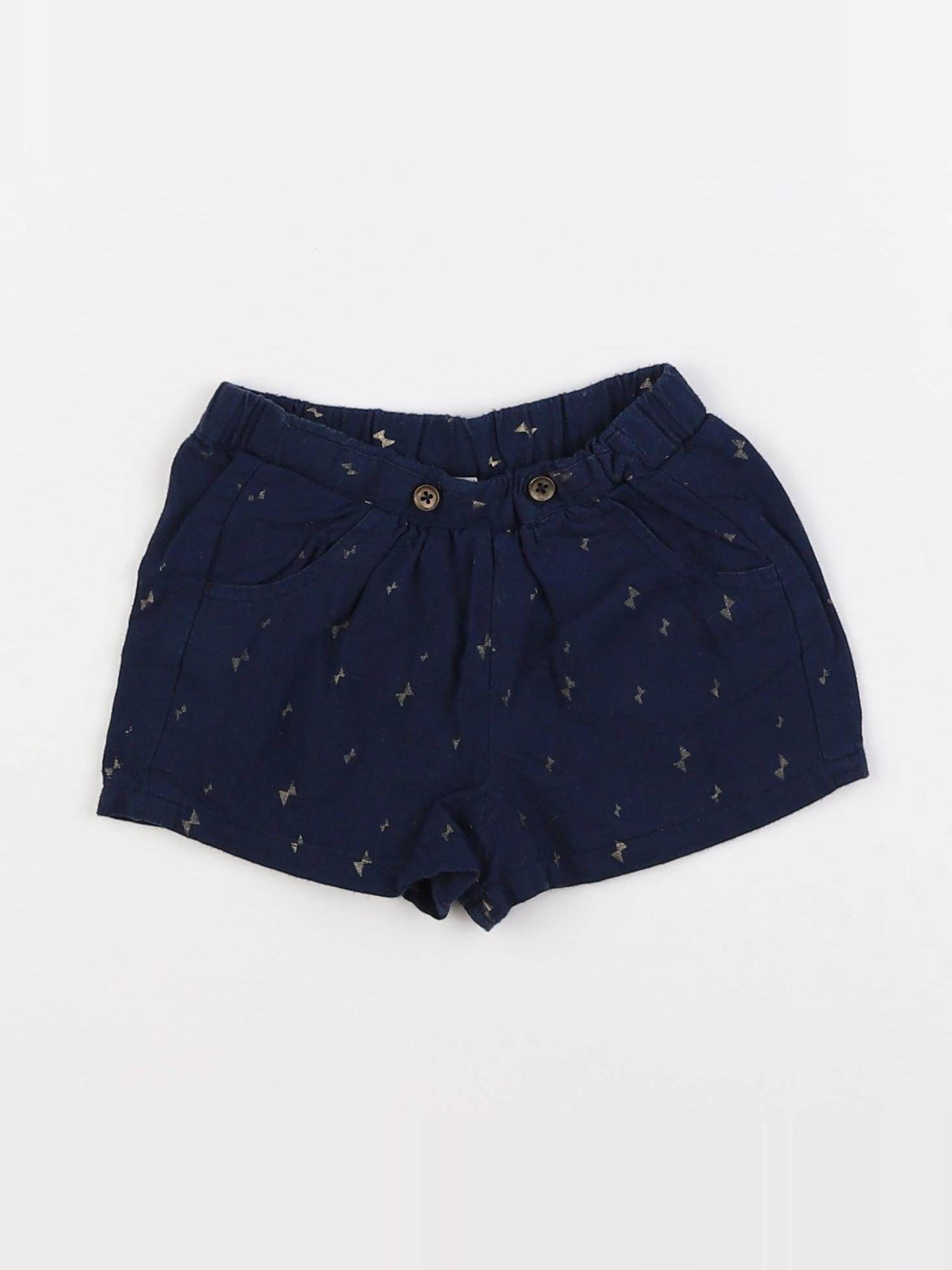 Tape à l'oeil - short bleu - 18 mois