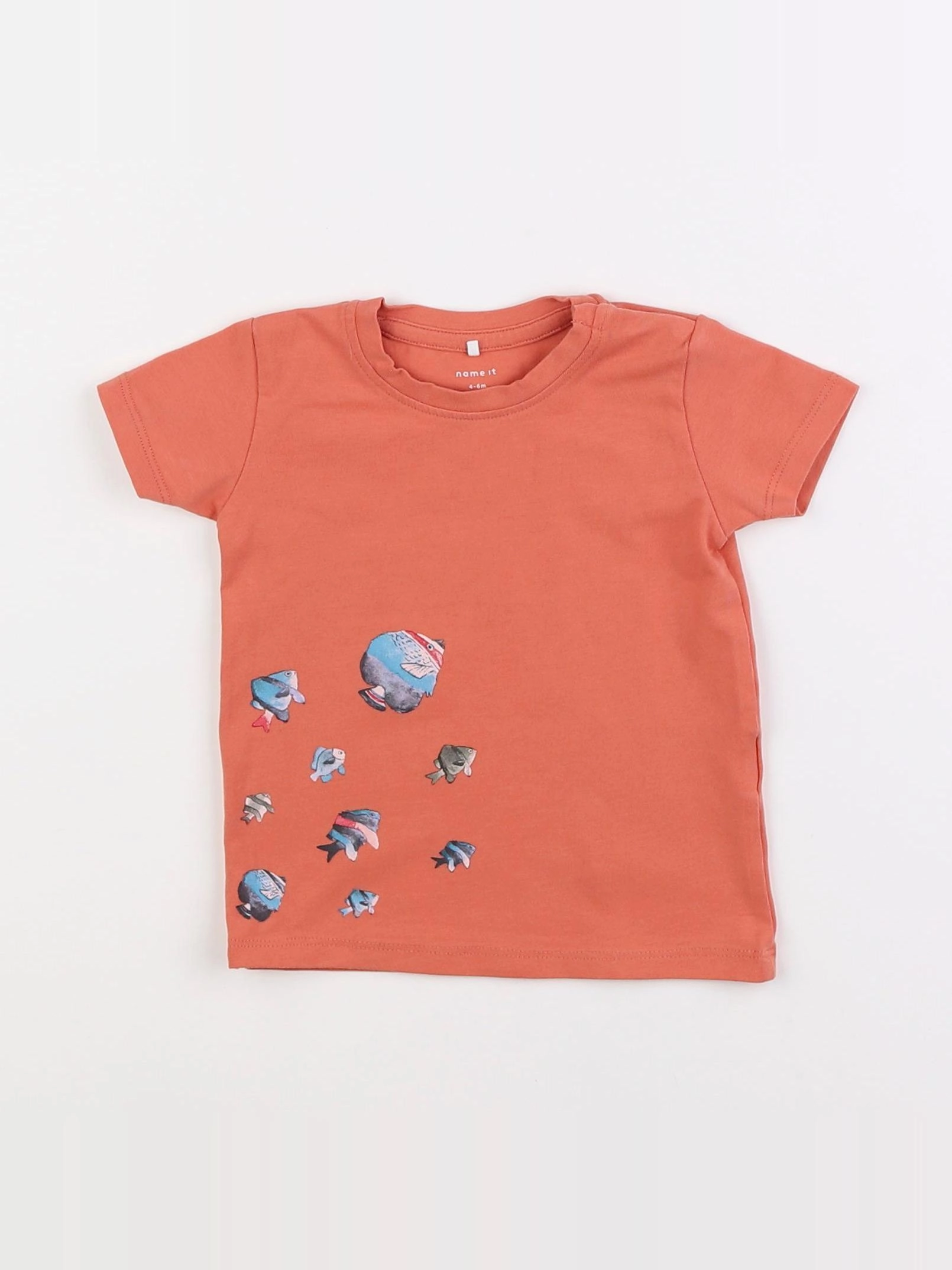 Name it - tee-shirt orange - 3/6 mois