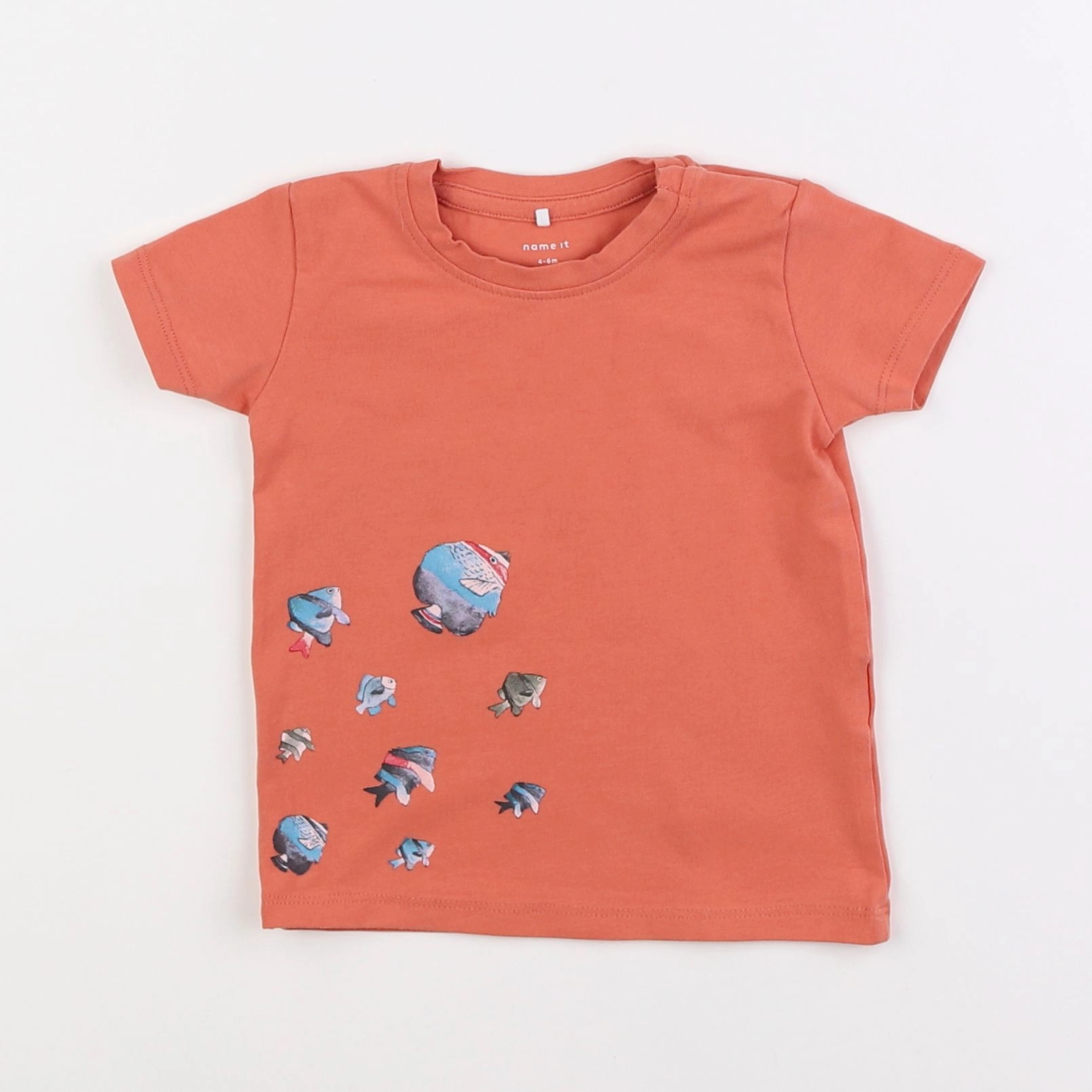 Name it - tee-shirt orange - 3/6 mois