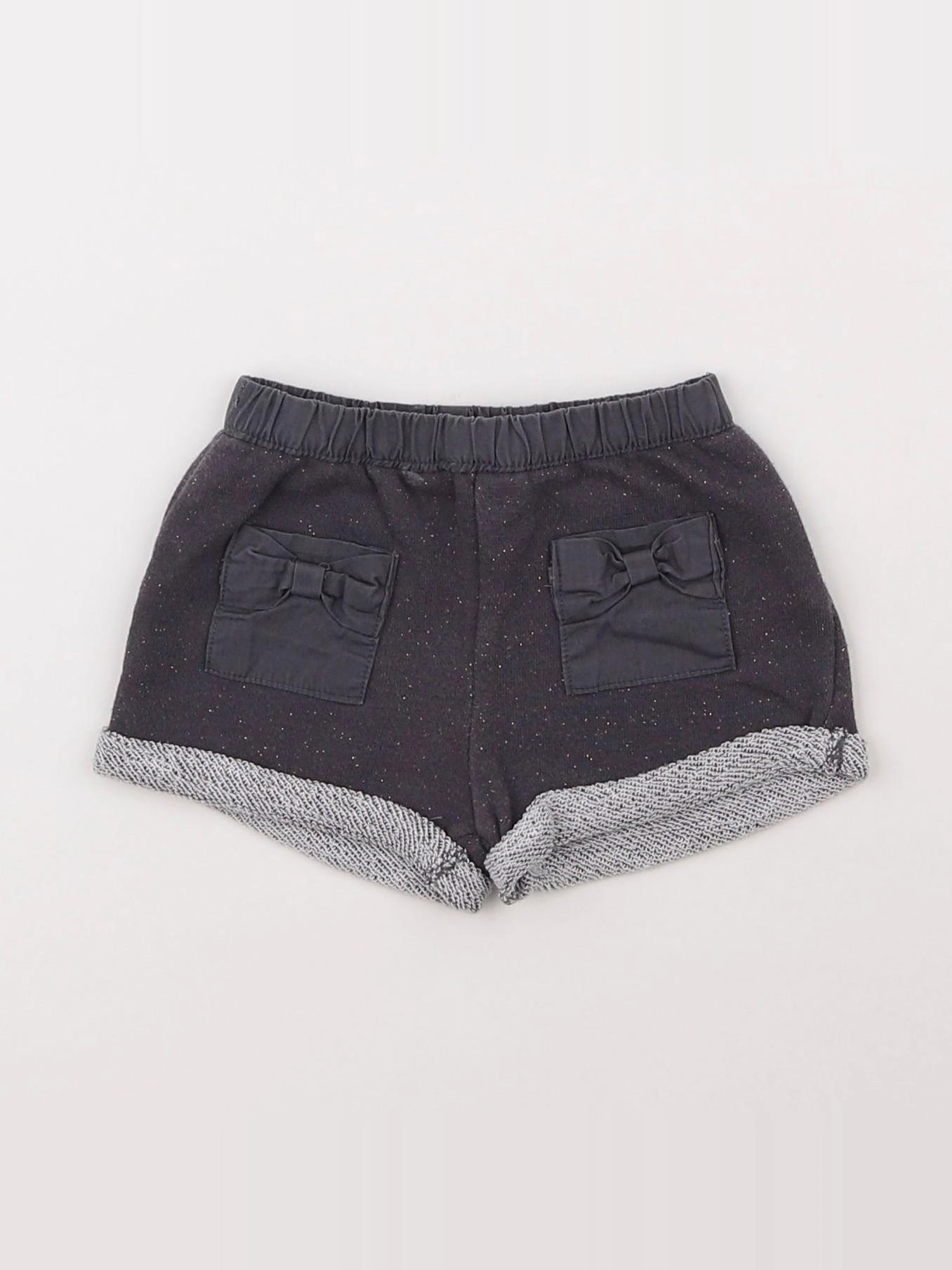 Vertbaudet - short gris - 6 mois