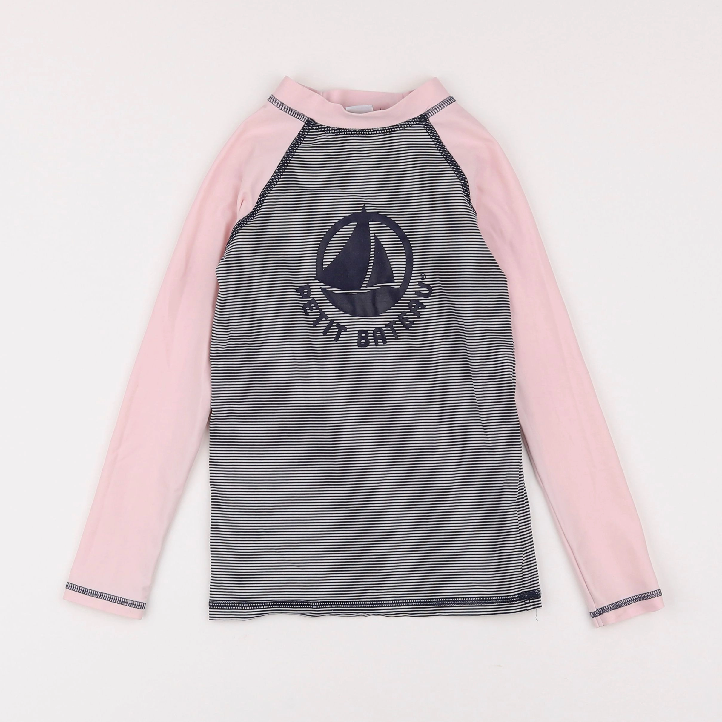 Petit Bateau - tee-shirt de bain rose - 6 ans