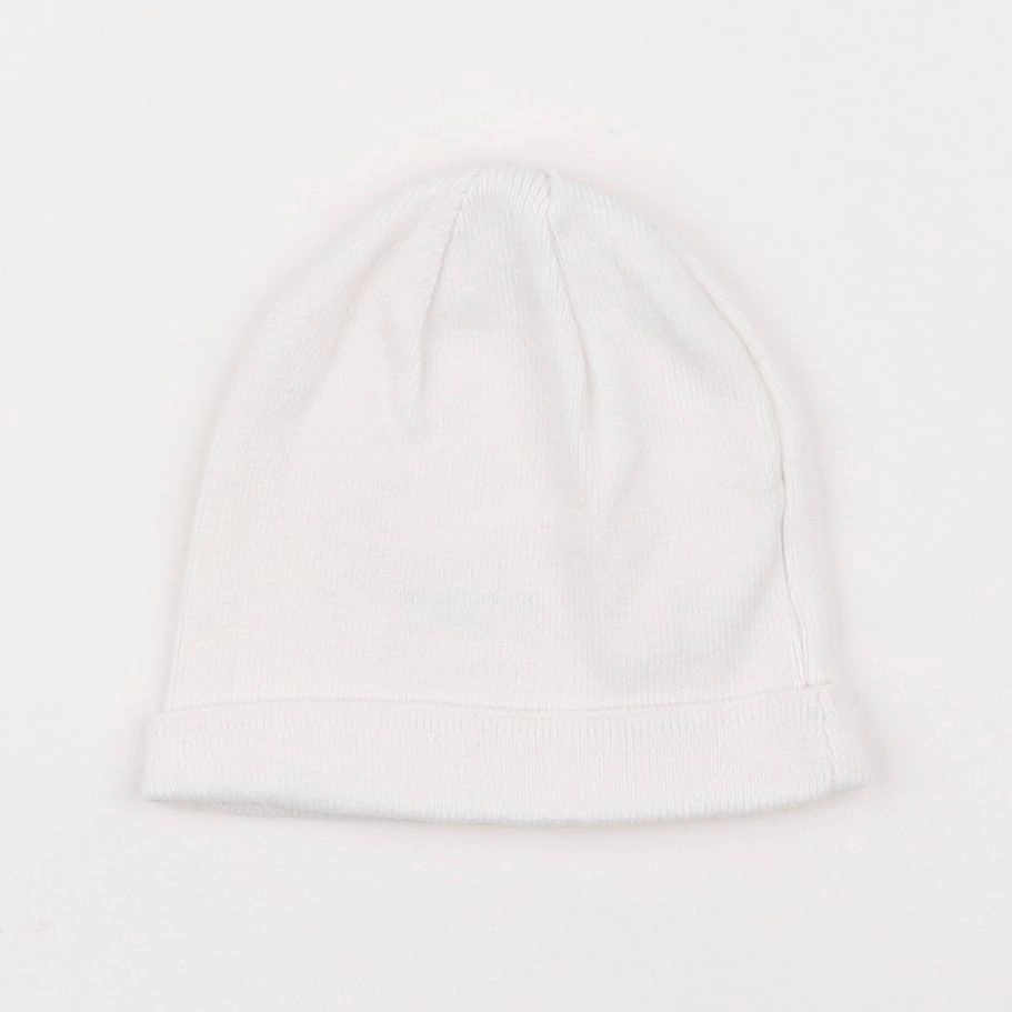 Vertbaudet - bonnet de naissance blanc - 0/1 mois