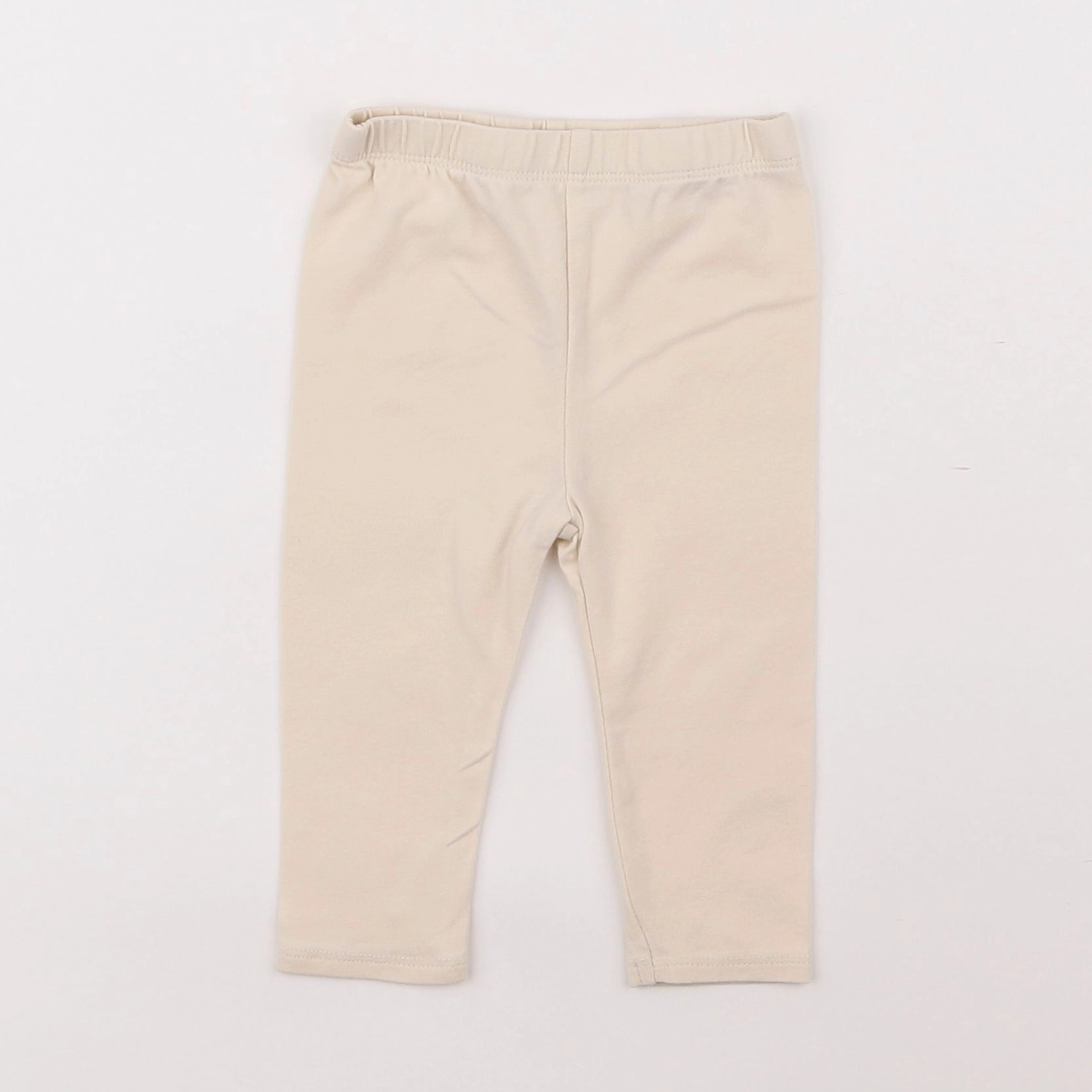 Vertbaudet - legging beige - 6 mois