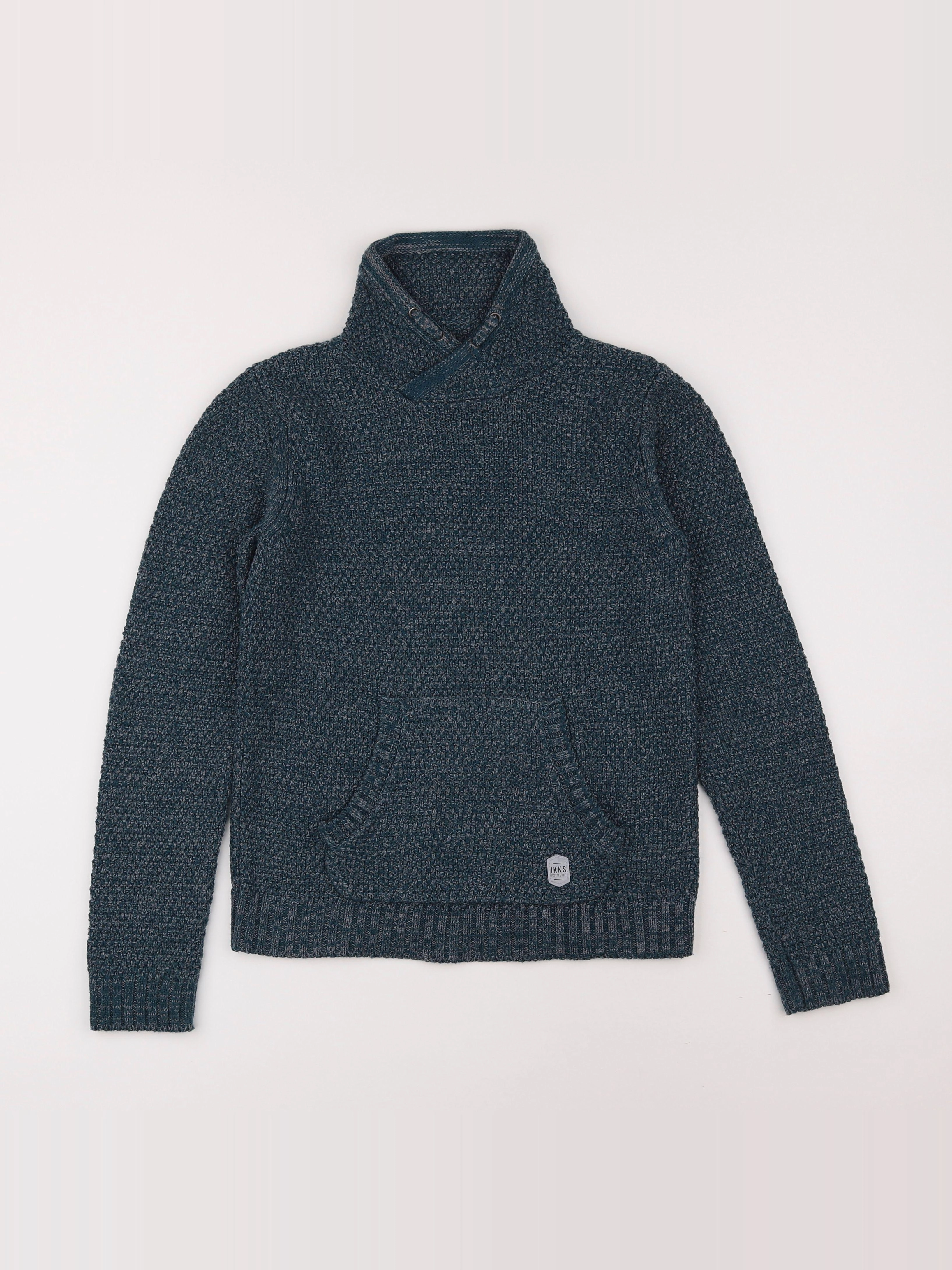 IKKS - pull bleu - 12 ans