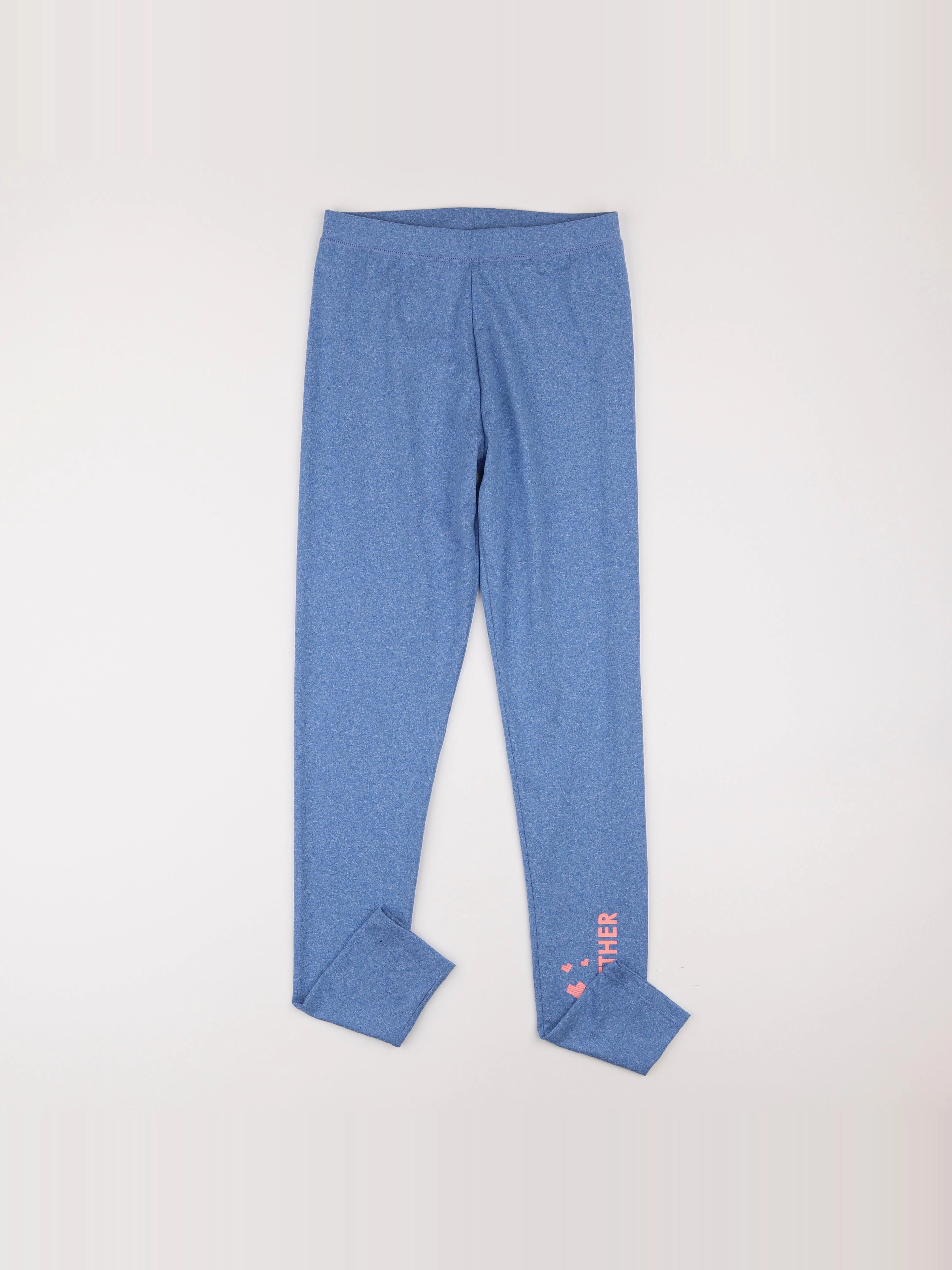 Vertbaudet - legging bleu - 14 ans