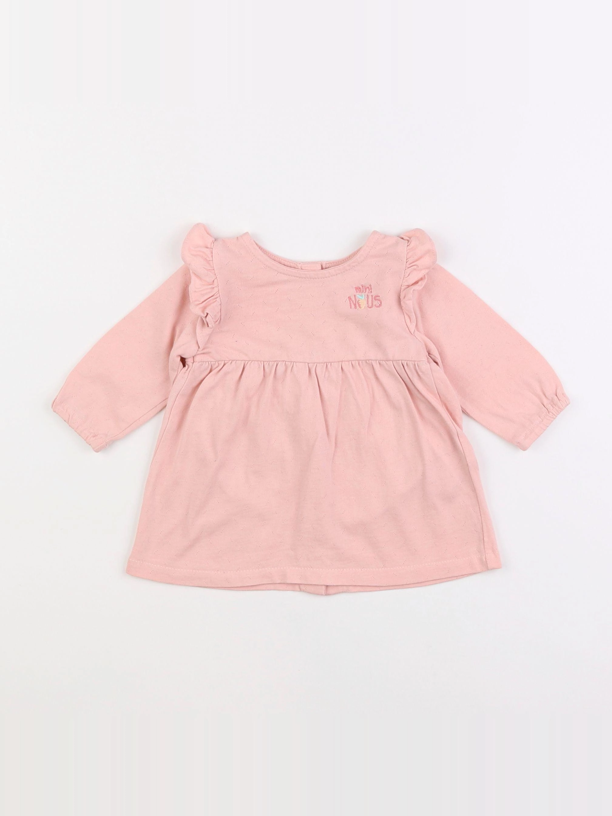 Tape à l'oeil - tee-shirt rose - 3 mois