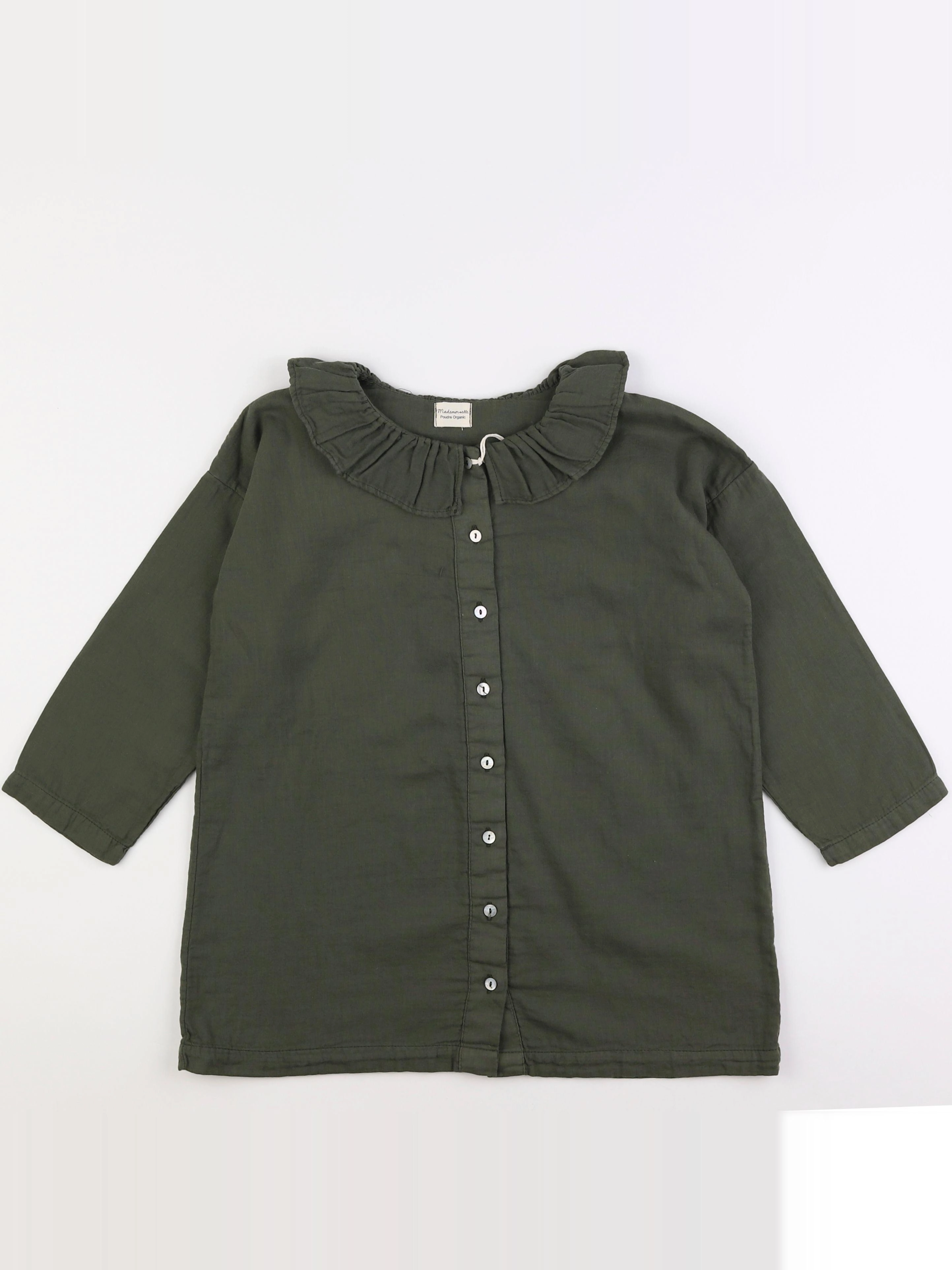 Poudre Organic - blouse vert - 12 ans
