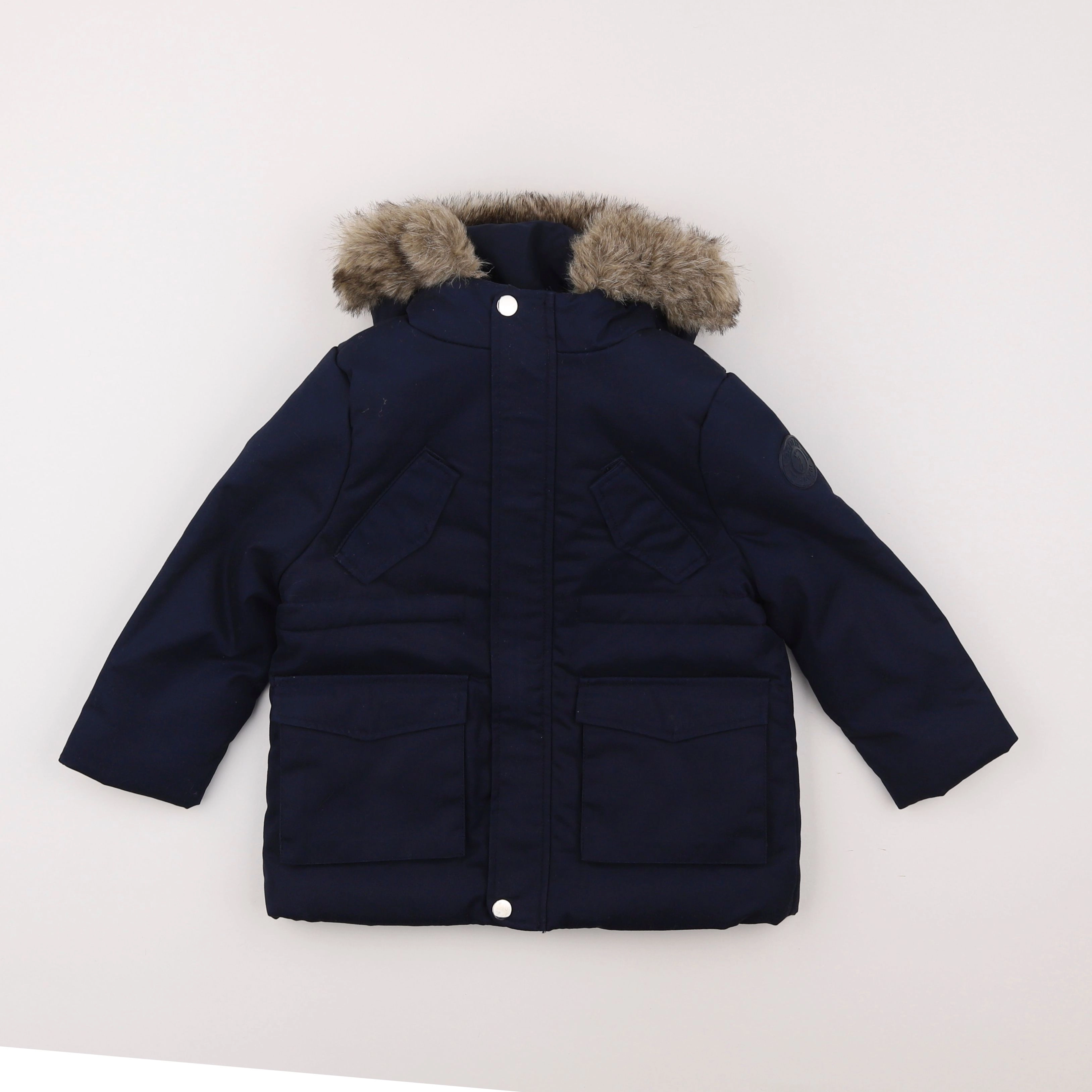 Jacadi - parka bleu - 3 ans