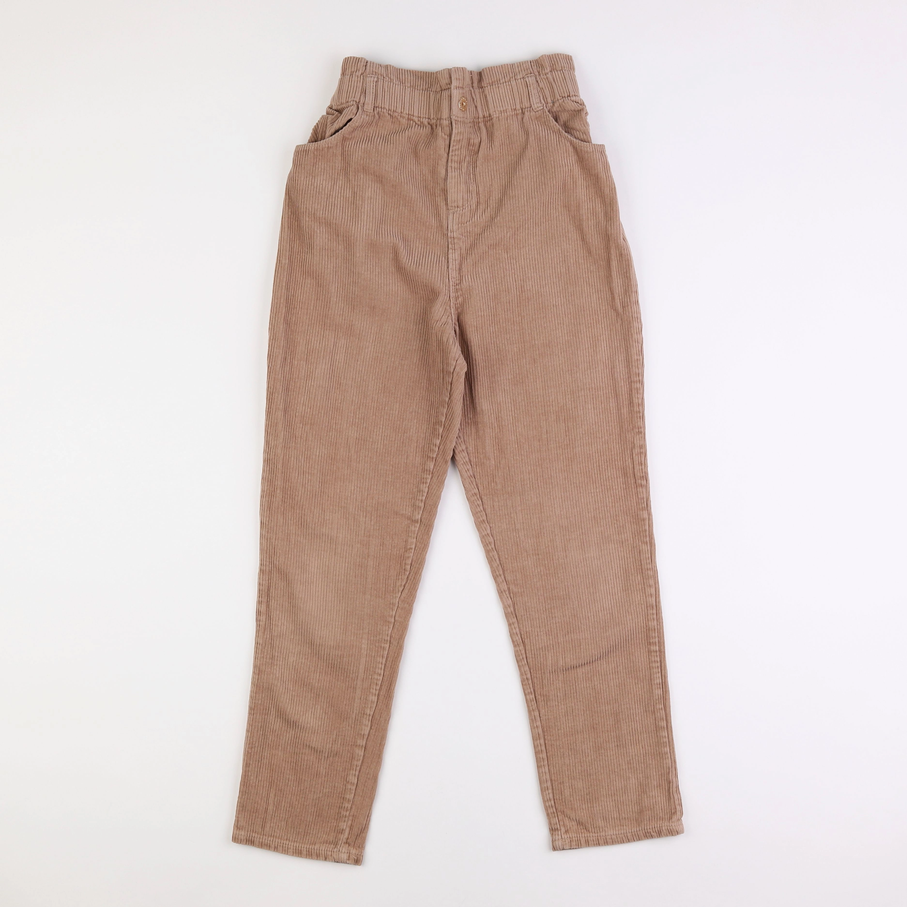 Vertbaudet - pantalon beige - 10 ans