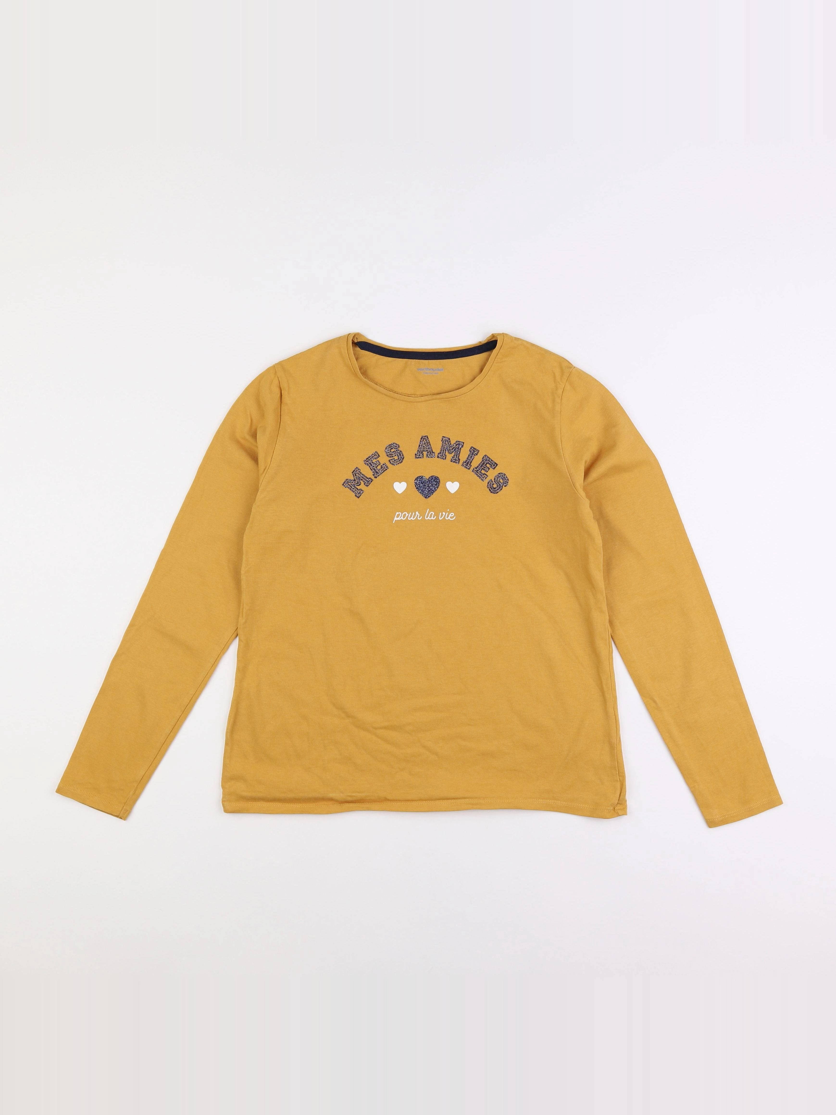 Tape à l'oeil - tee-shirt jaune - 14 ans