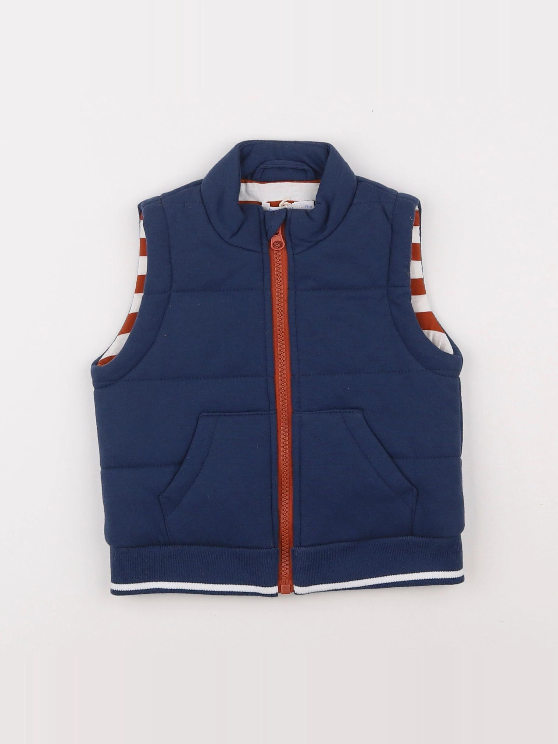 Boutchou - doudoune bleu - 12 mois