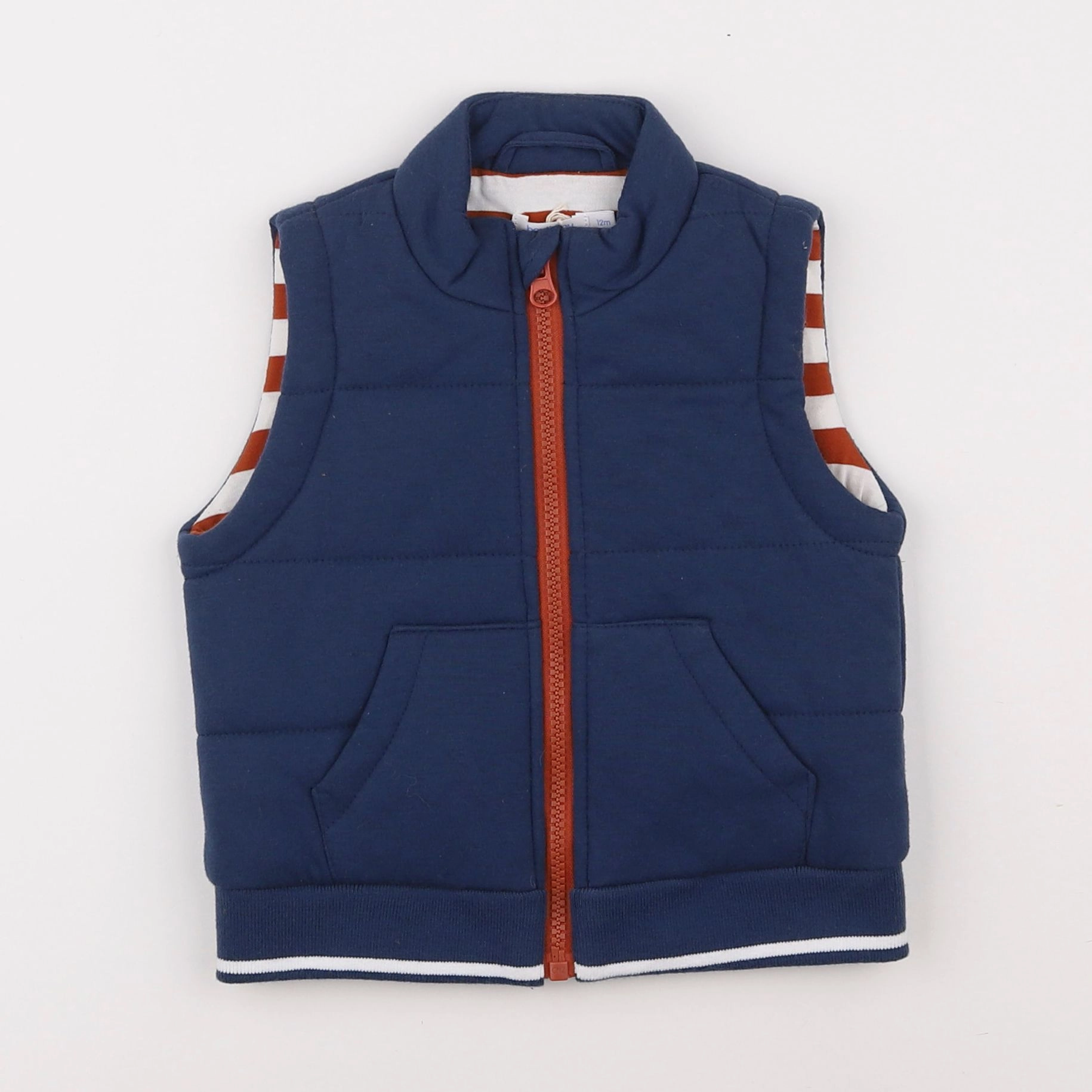 Boutchou - doudoune bleu - 12 mois