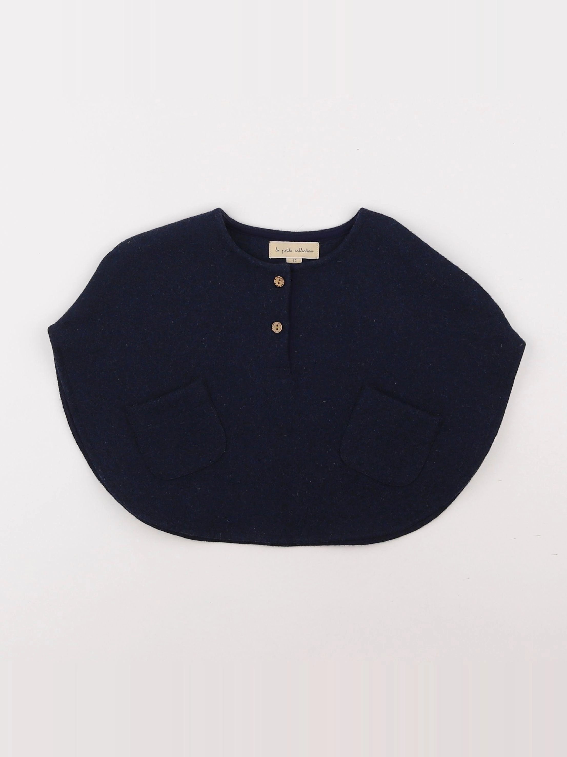 La Petite Collection - cape bleu - 12 mois