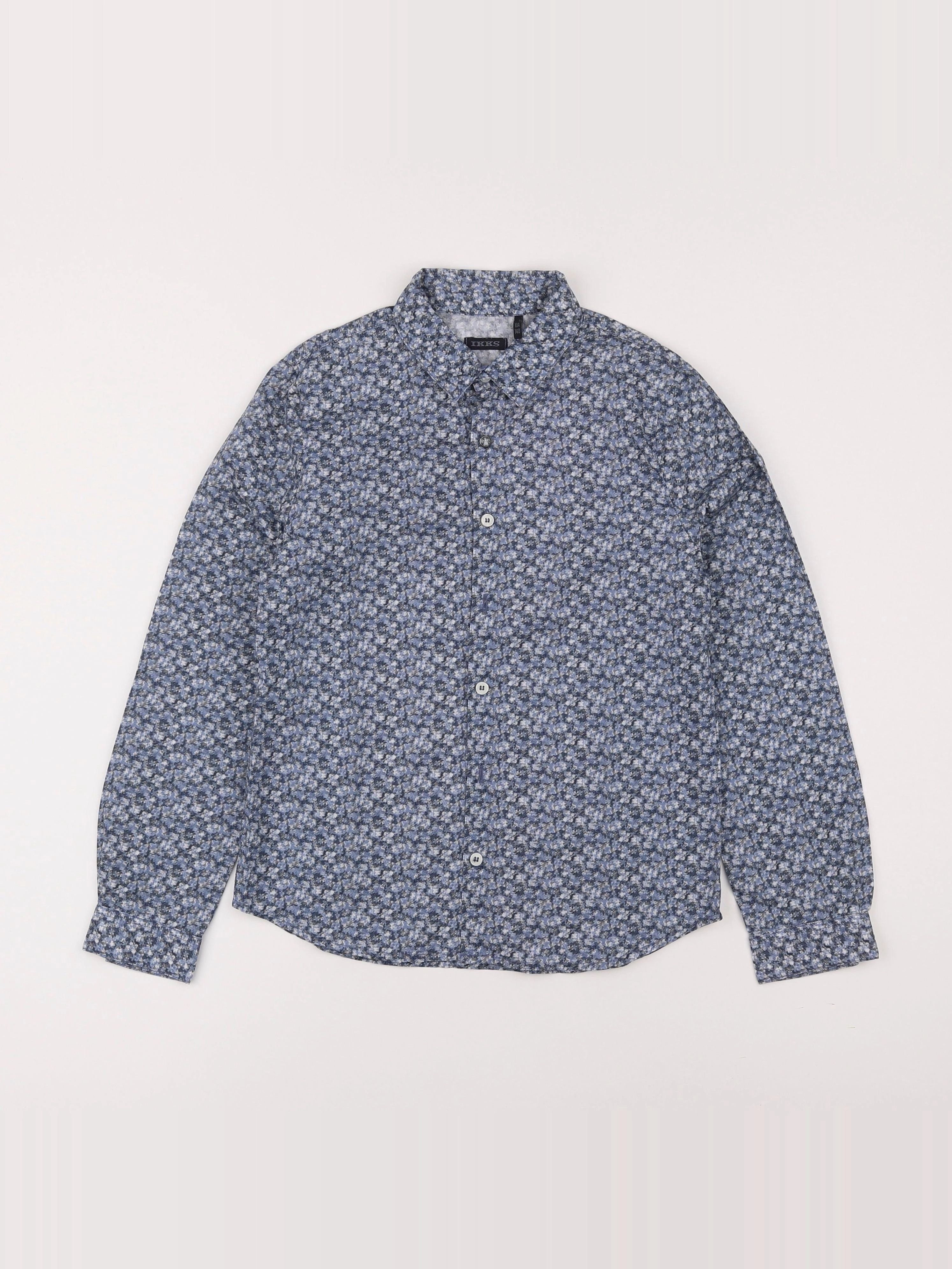 IKKS - chemise bleu - 10 ans