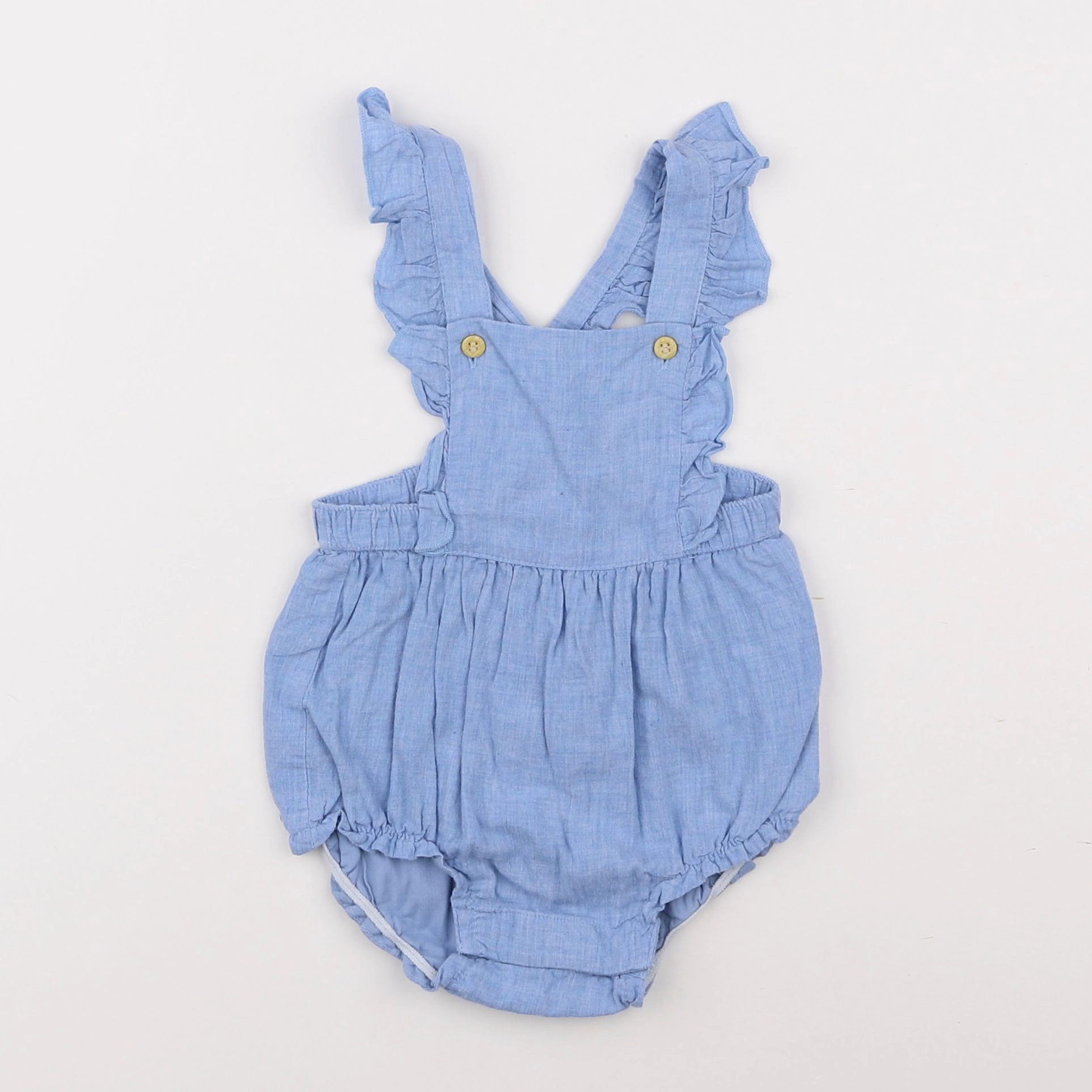 H&M - combinaison bleu - 6 mois