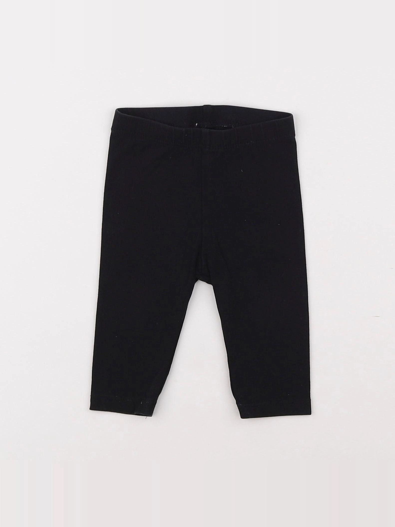 H&M - legging bleu - 3 mois
