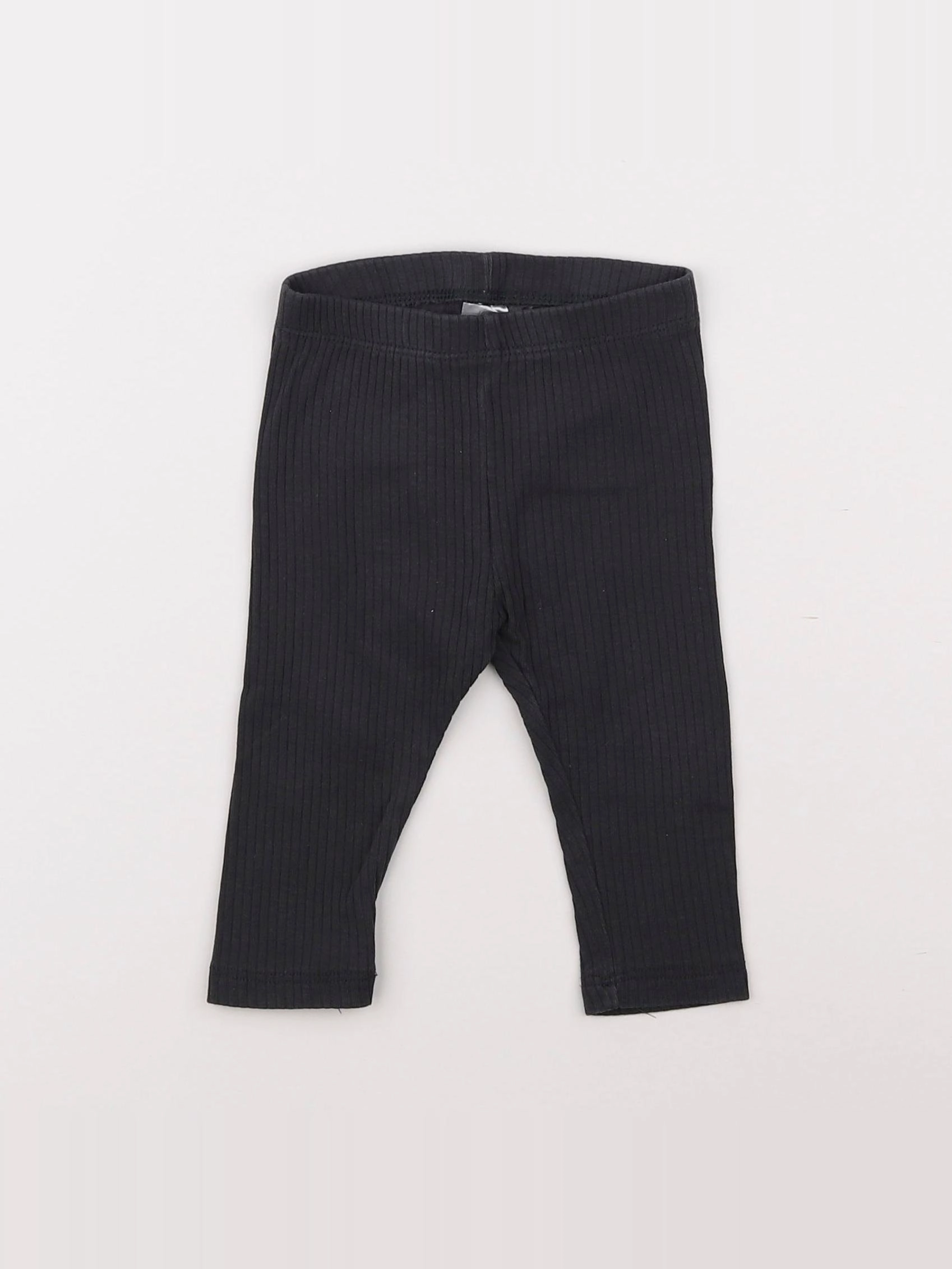 H&M - legging bleu - 3/6 mois