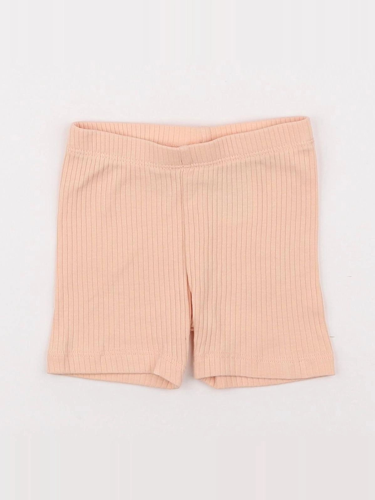 H&M - short orange - 6 mois