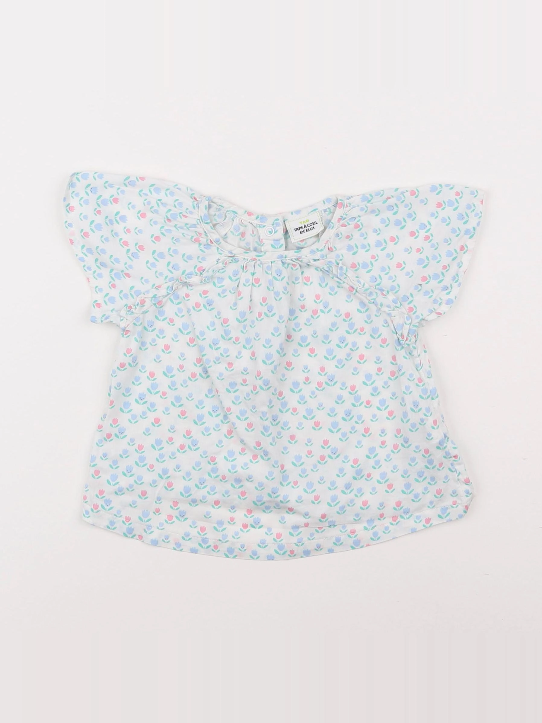 Tape à l'oeil - tee-shirt multicolore - 6 mois