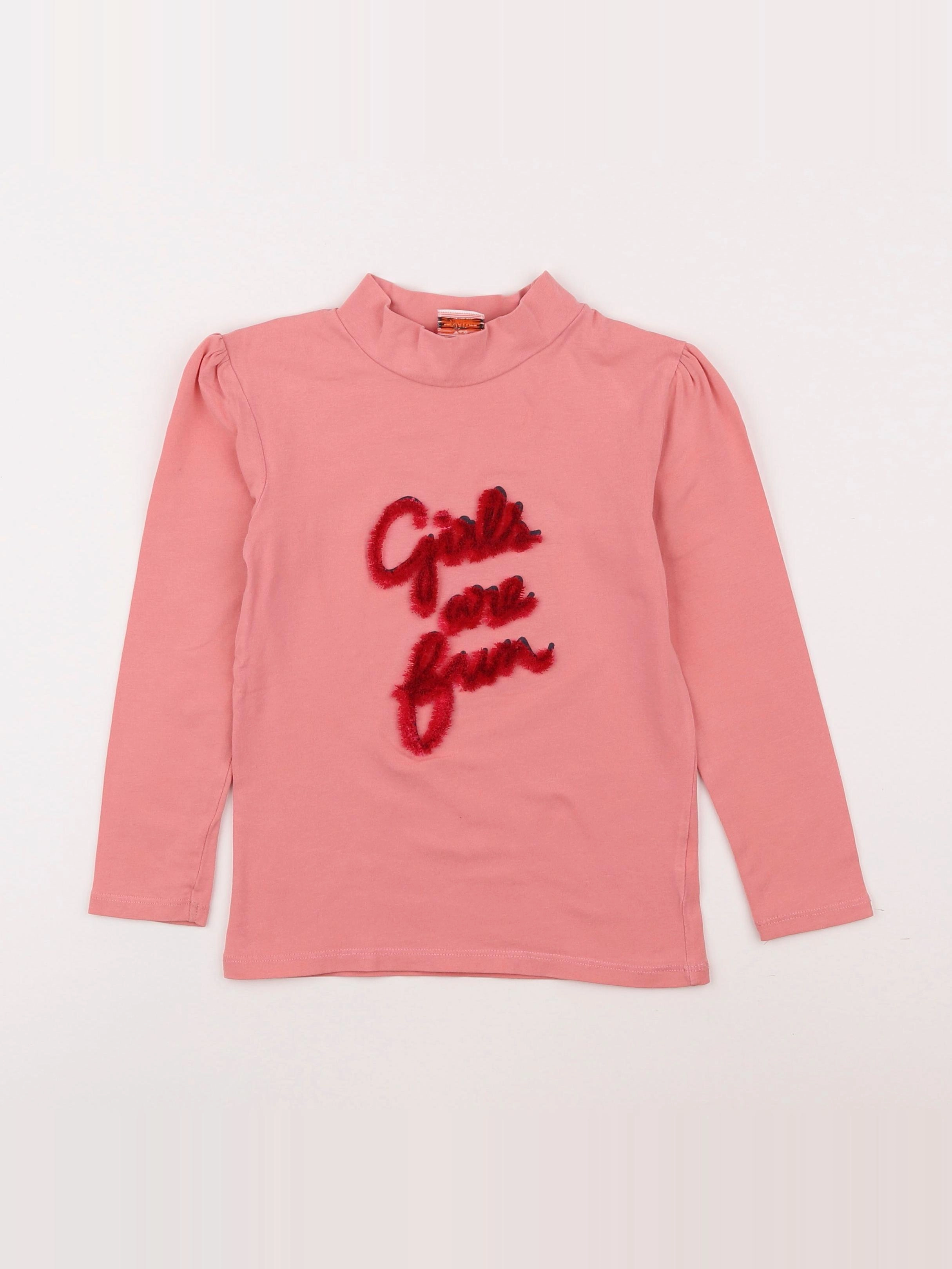 Tape à l'oeil - tee-shirt rose - 6 ans