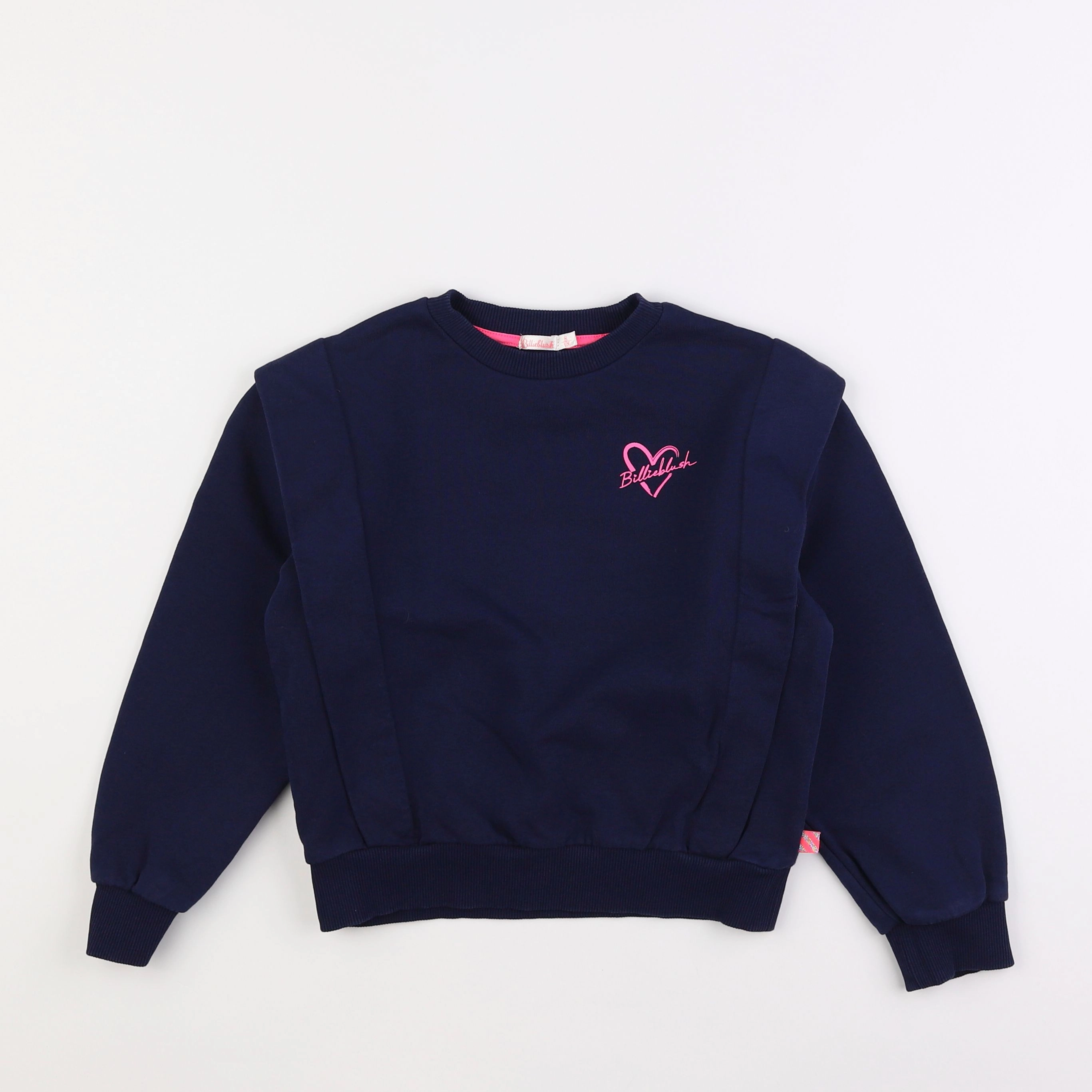 Billie Blush - sweat bleu - 8 ans