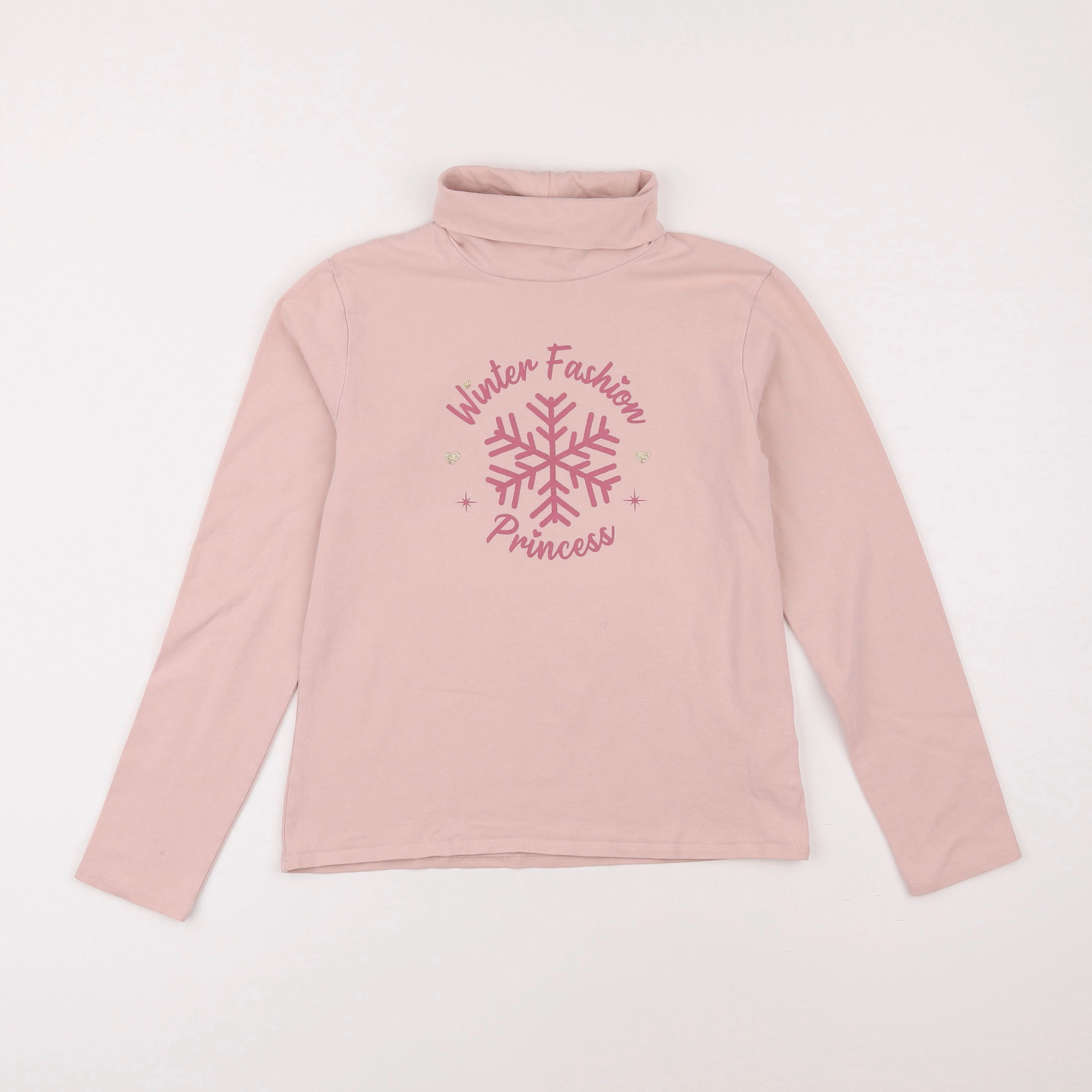 Vertbaudet - sous-pull rose - 12 ans