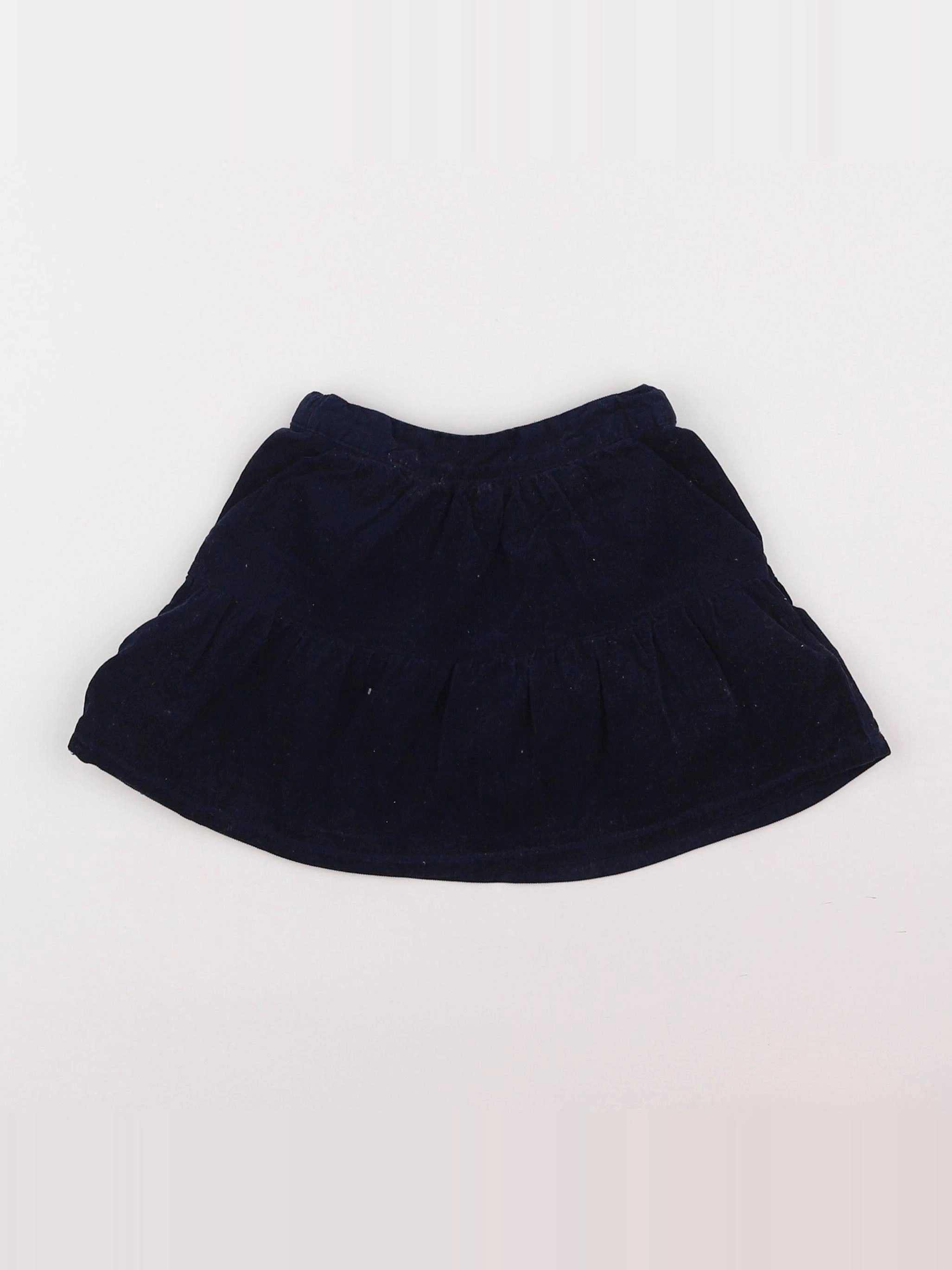 Vertbaudet - jupe bleu - 3 ans