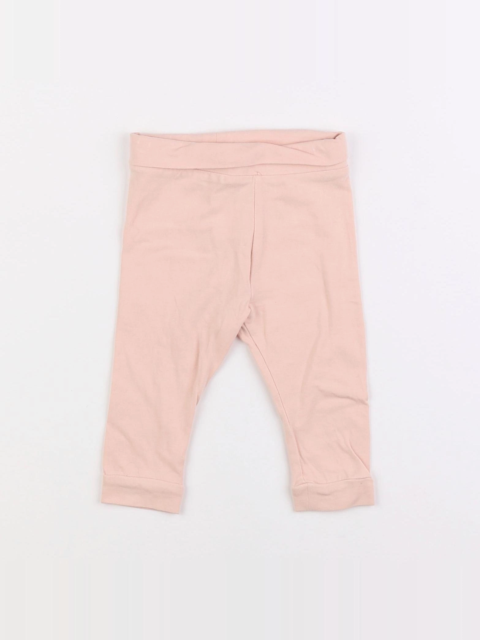 Vertbaudet - legging rose - 6 mois