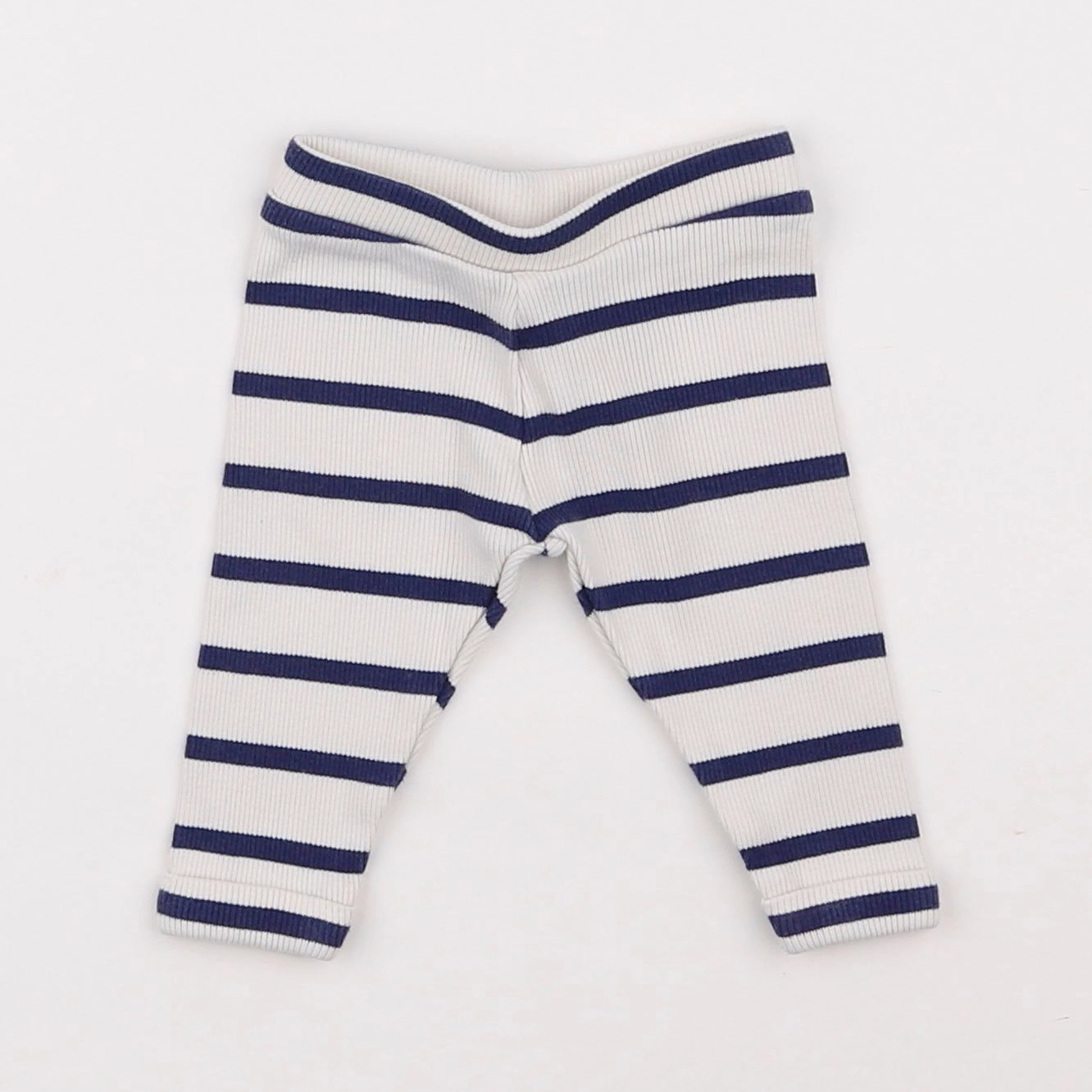 Tape à l'oeil - legging blanc, bleu - 3 mois