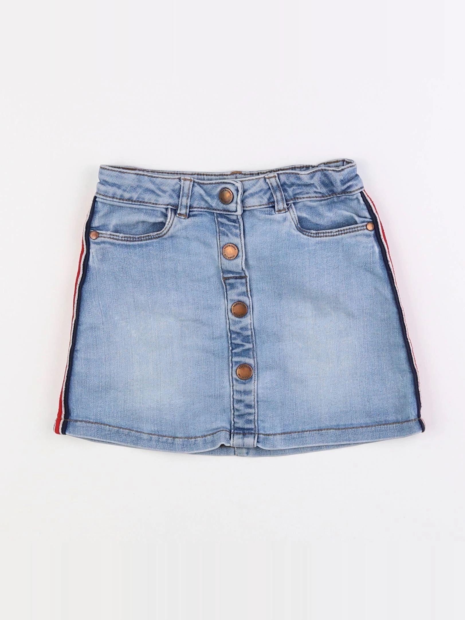 Vertbaudet - jupe bleu - 5 ans