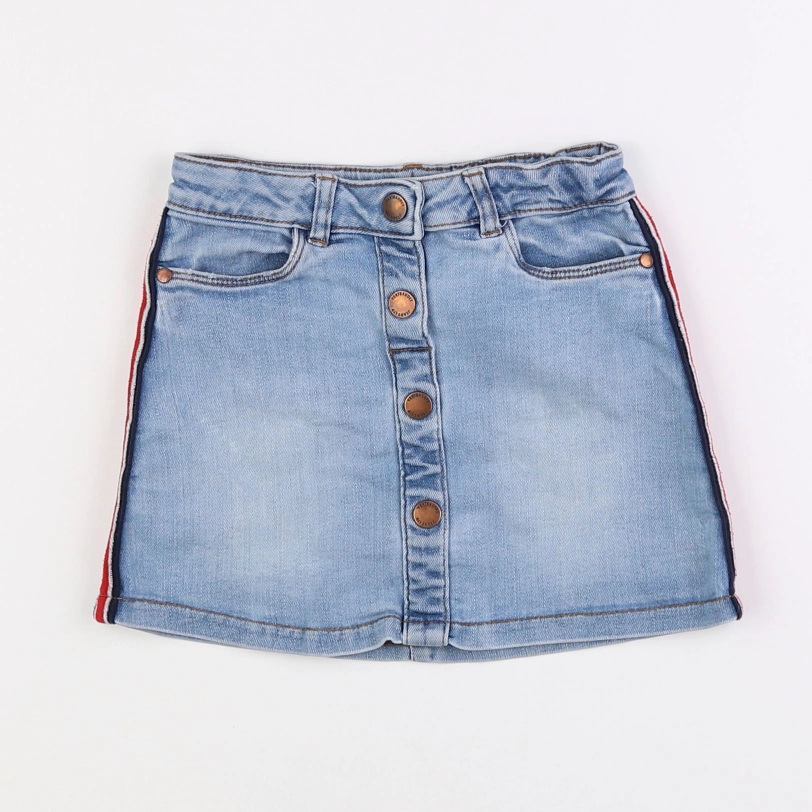 Vertbaudet - jupe bleu - 5 ans