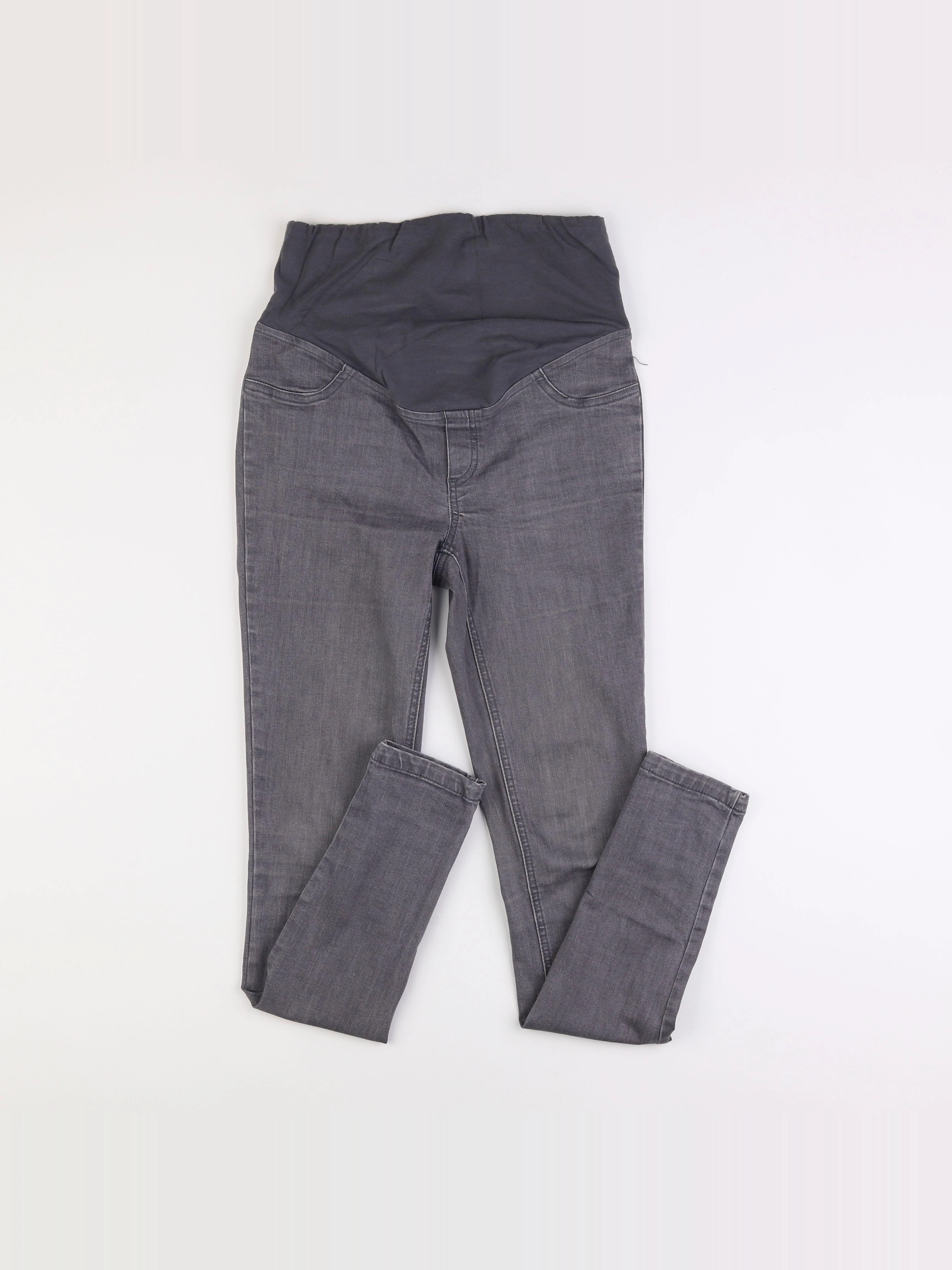 Vertbaudet - jean grossesse gris - 36