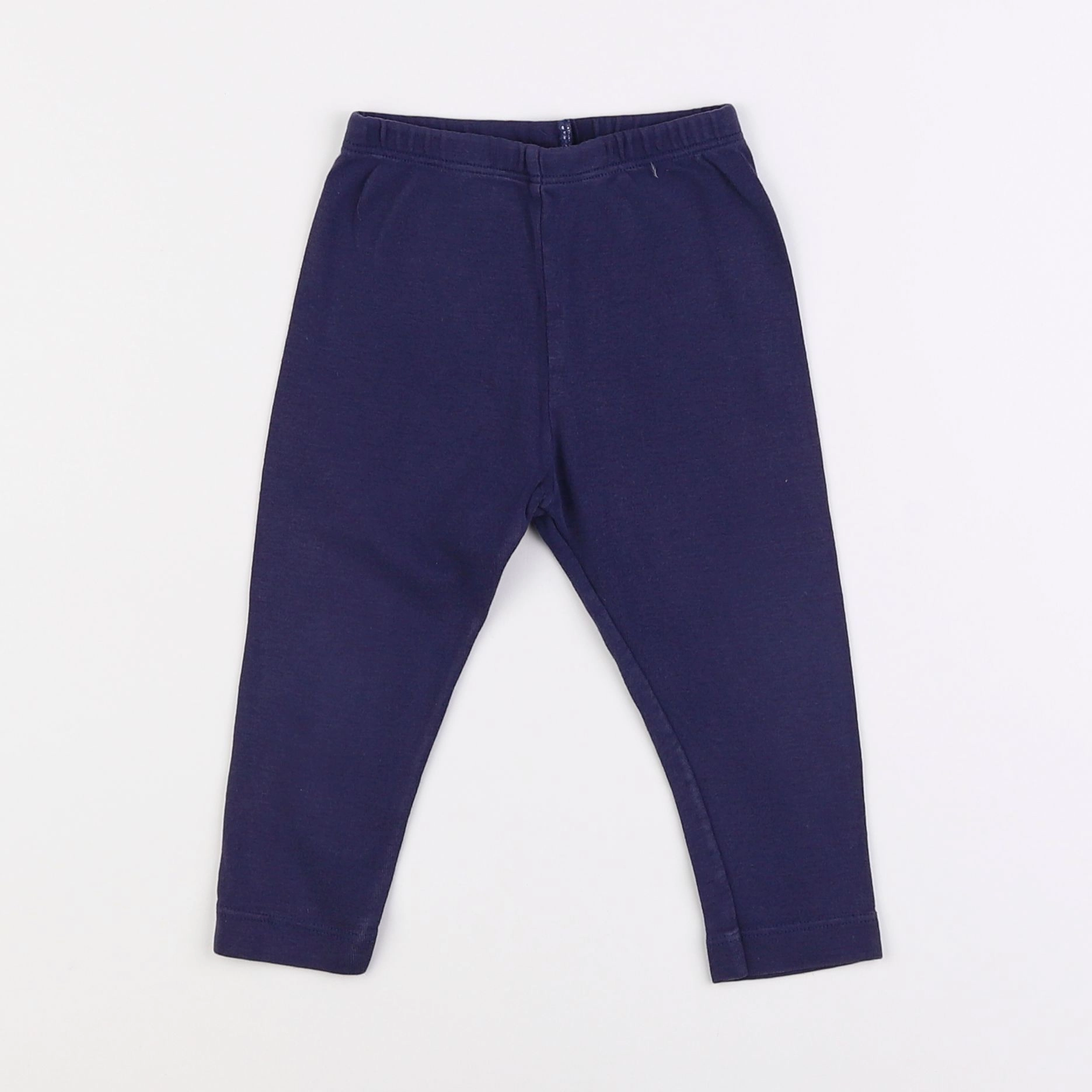 Petit Bateau - legging bleu - 18 mois