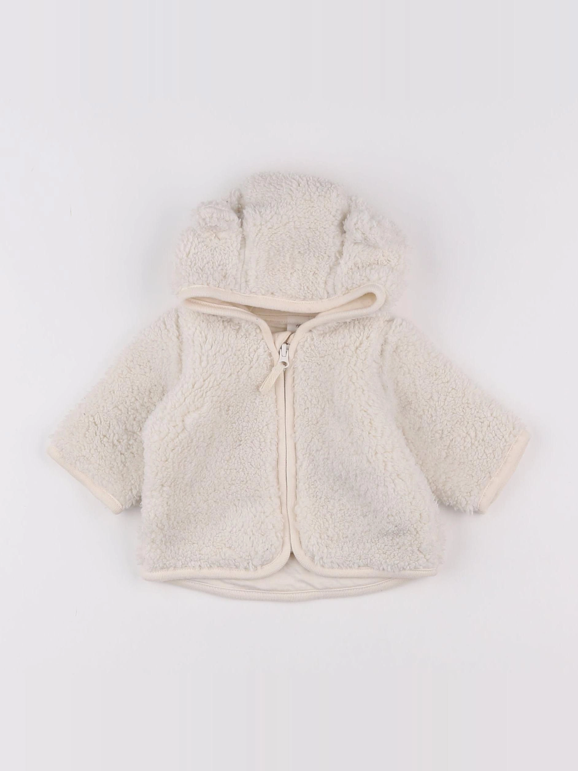 H&M - veste beige - 0/1 mois