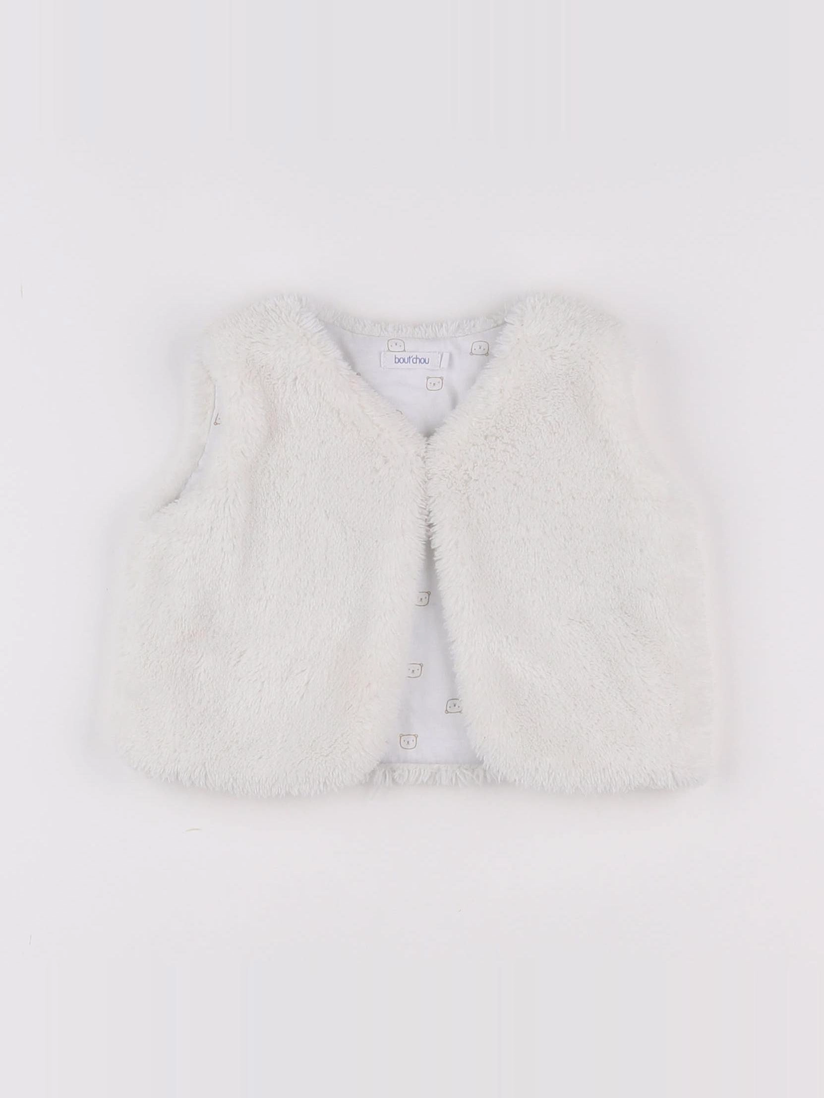 Boutchou - gilet beige - 6 mois