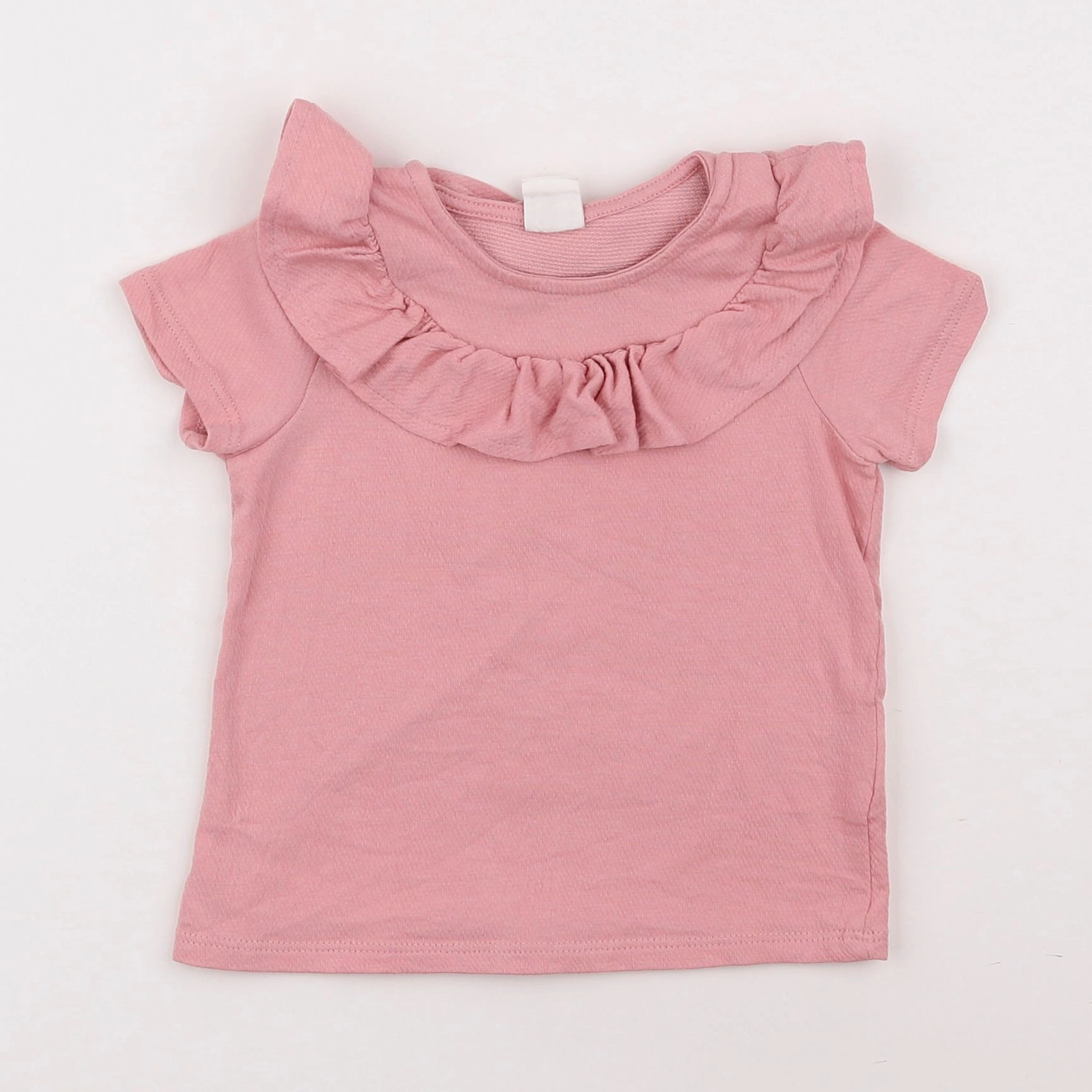 H&M - tee-shirt rose - 9/12 mois