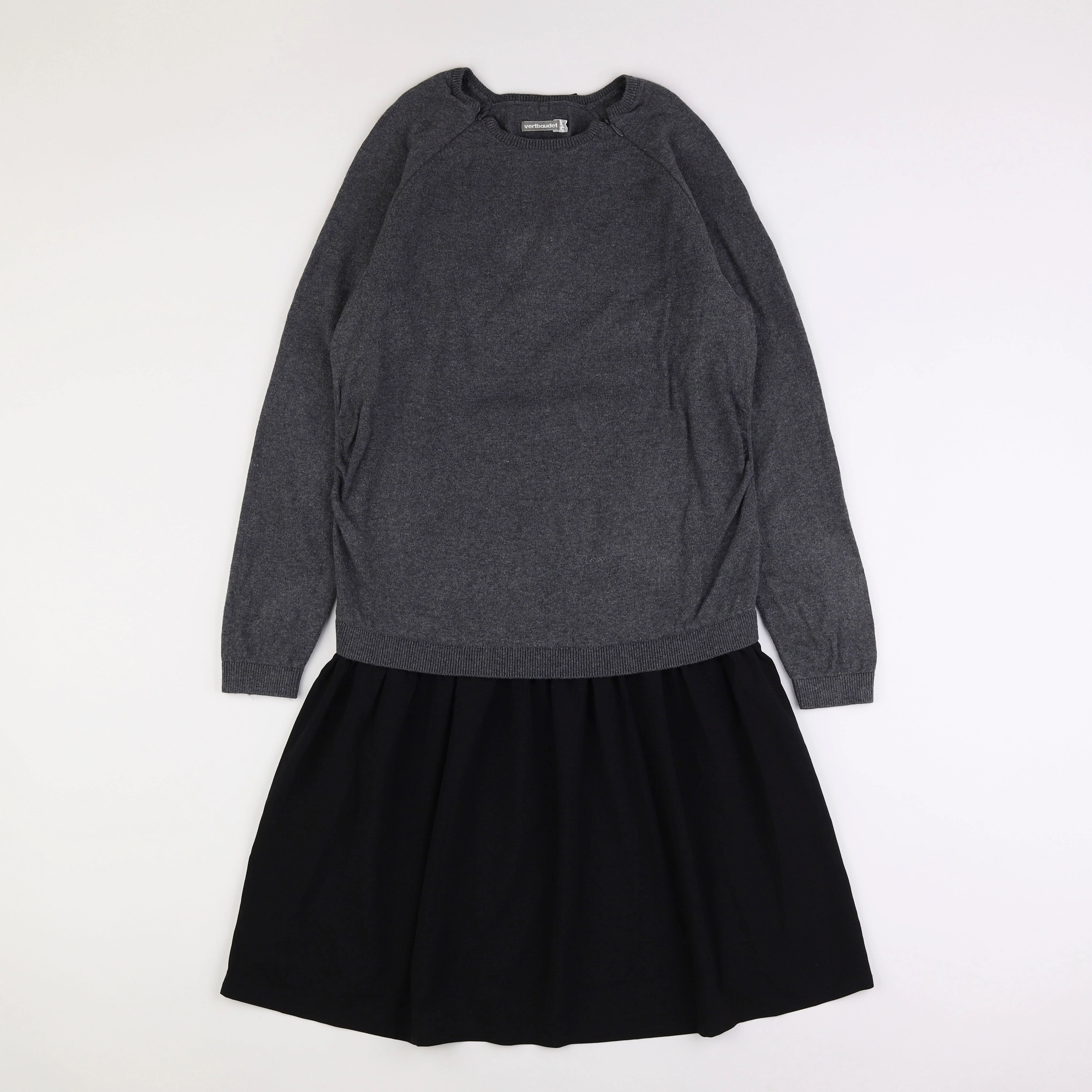 Vertbaudet - robe grossesse gris, noir - 42 à 44